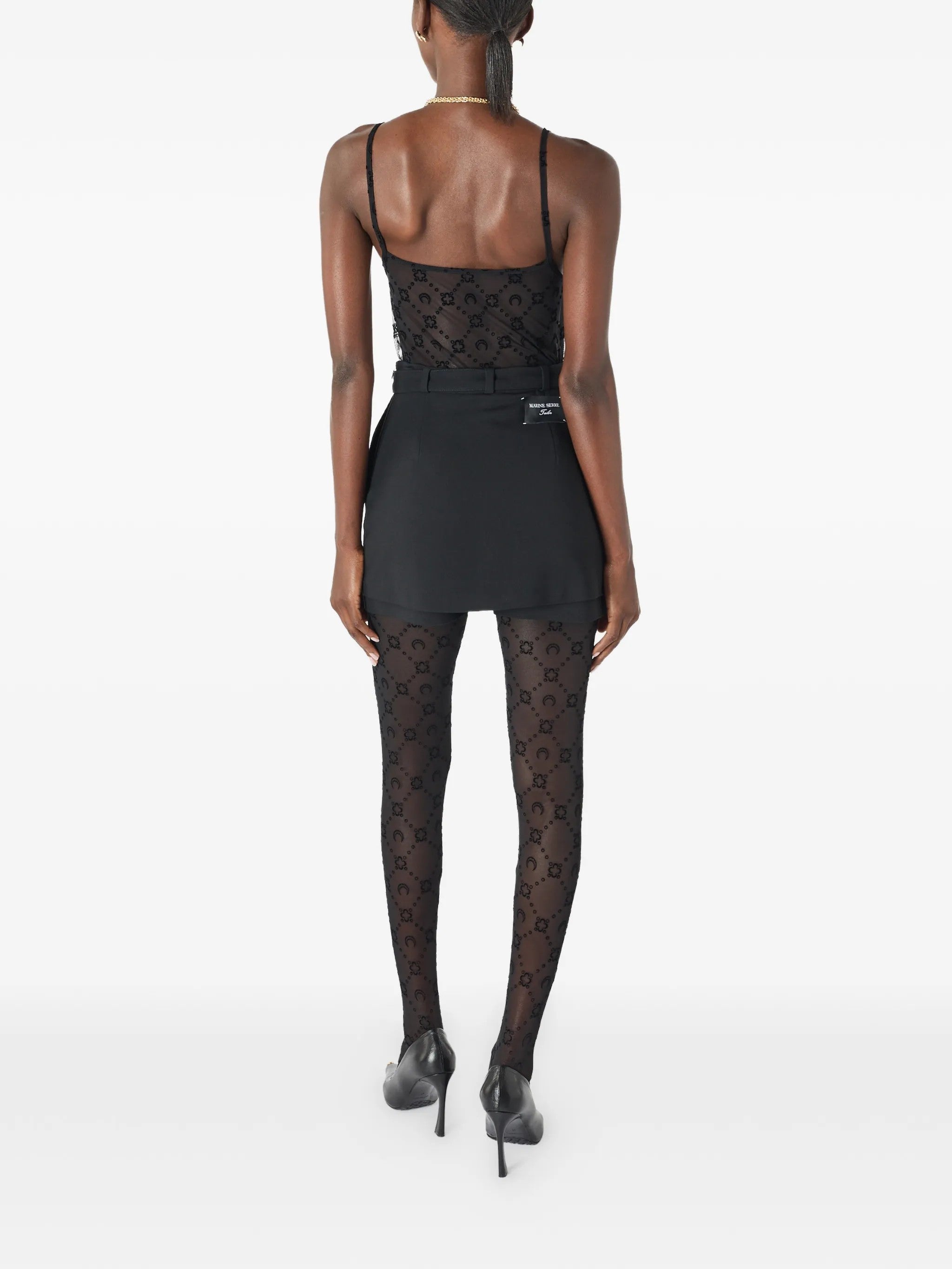 Marine Serre TOP Nero