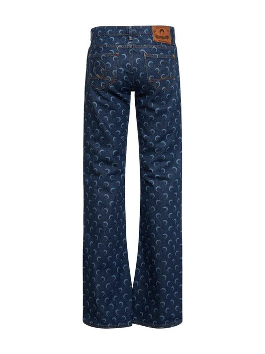Marine Serre PANTALONI Blu