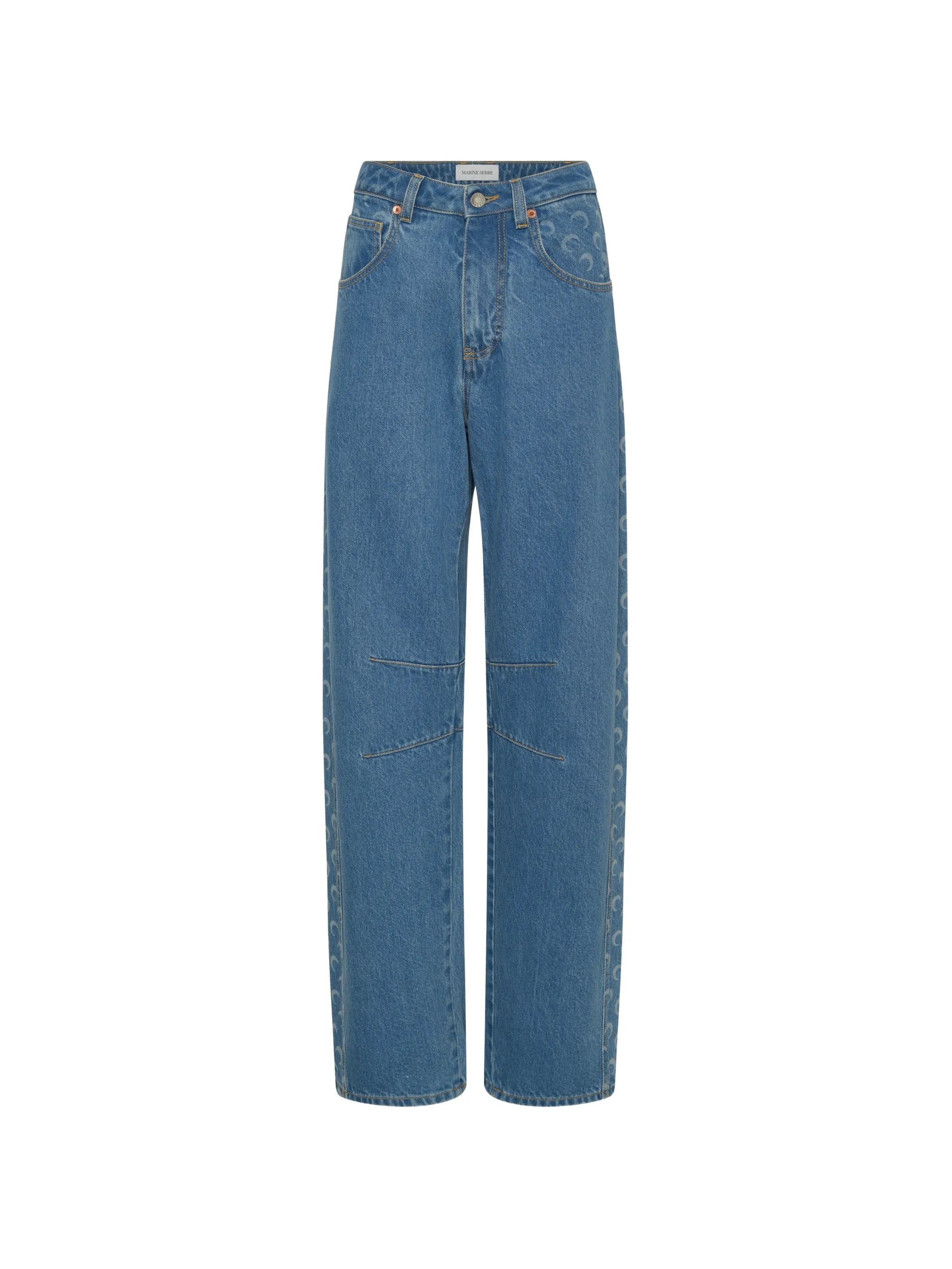 Marine Serre PANTALONI Blu