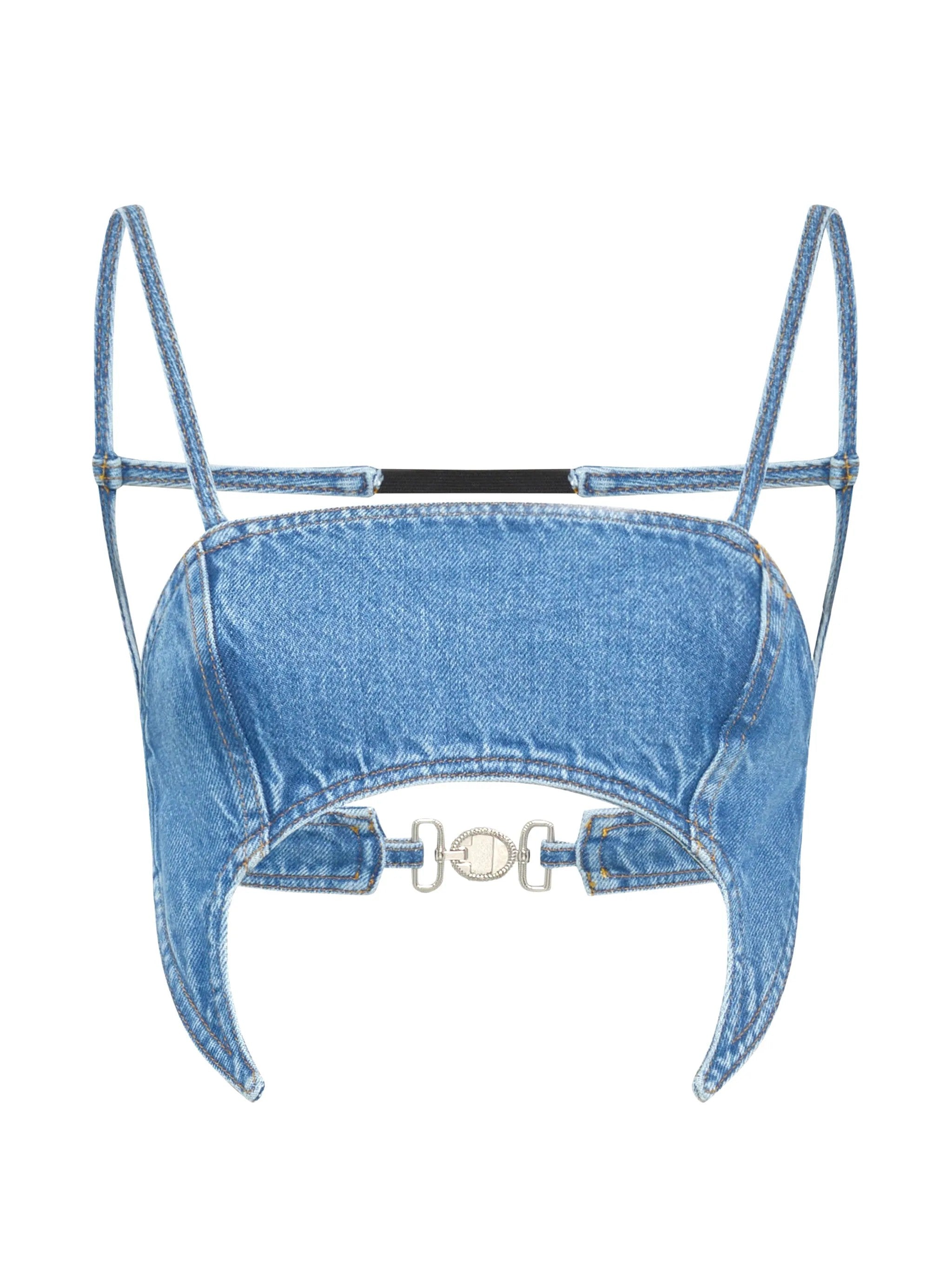 Marine Serre TOP Blu