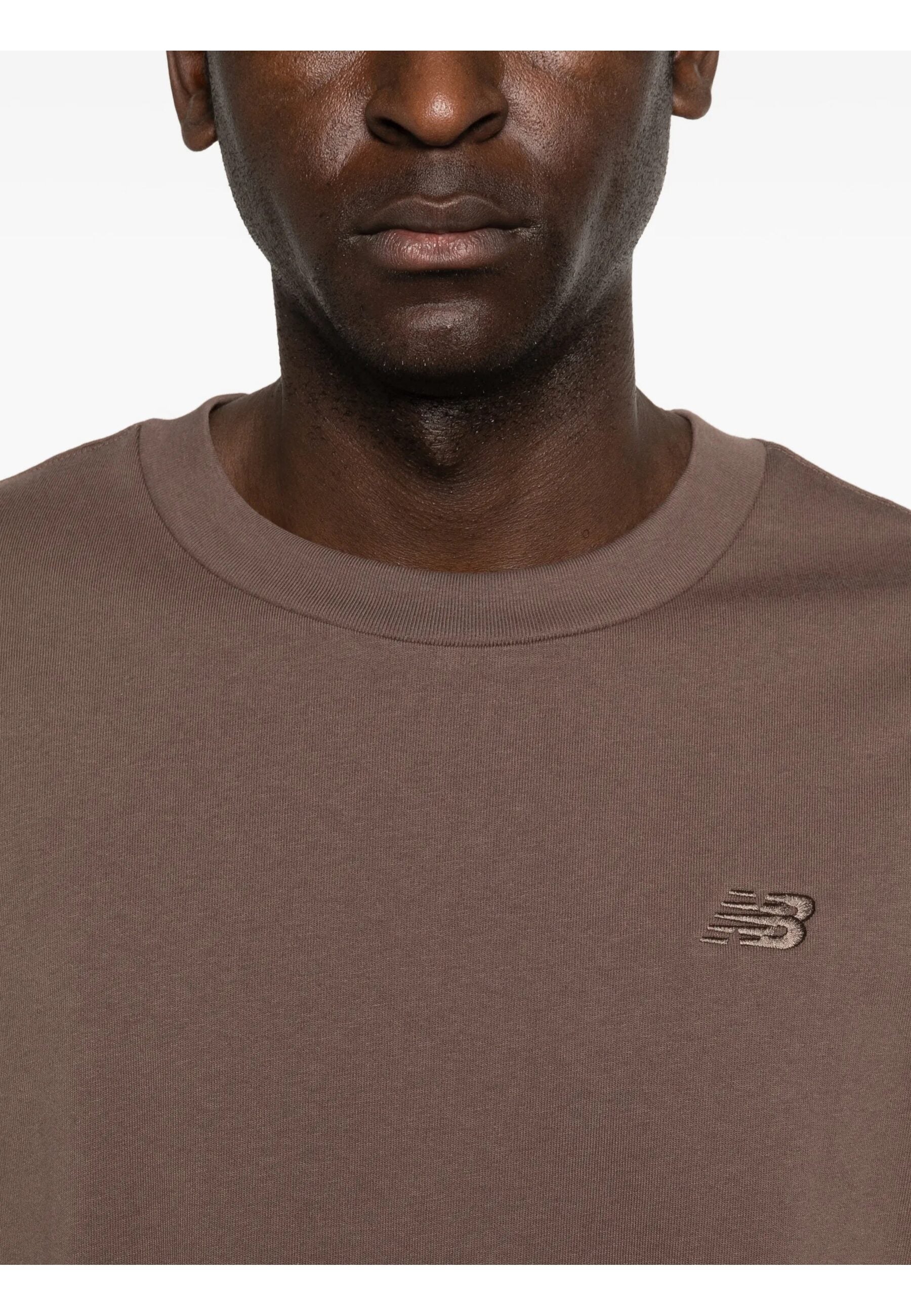 New Balance T-SHIRT Marrone