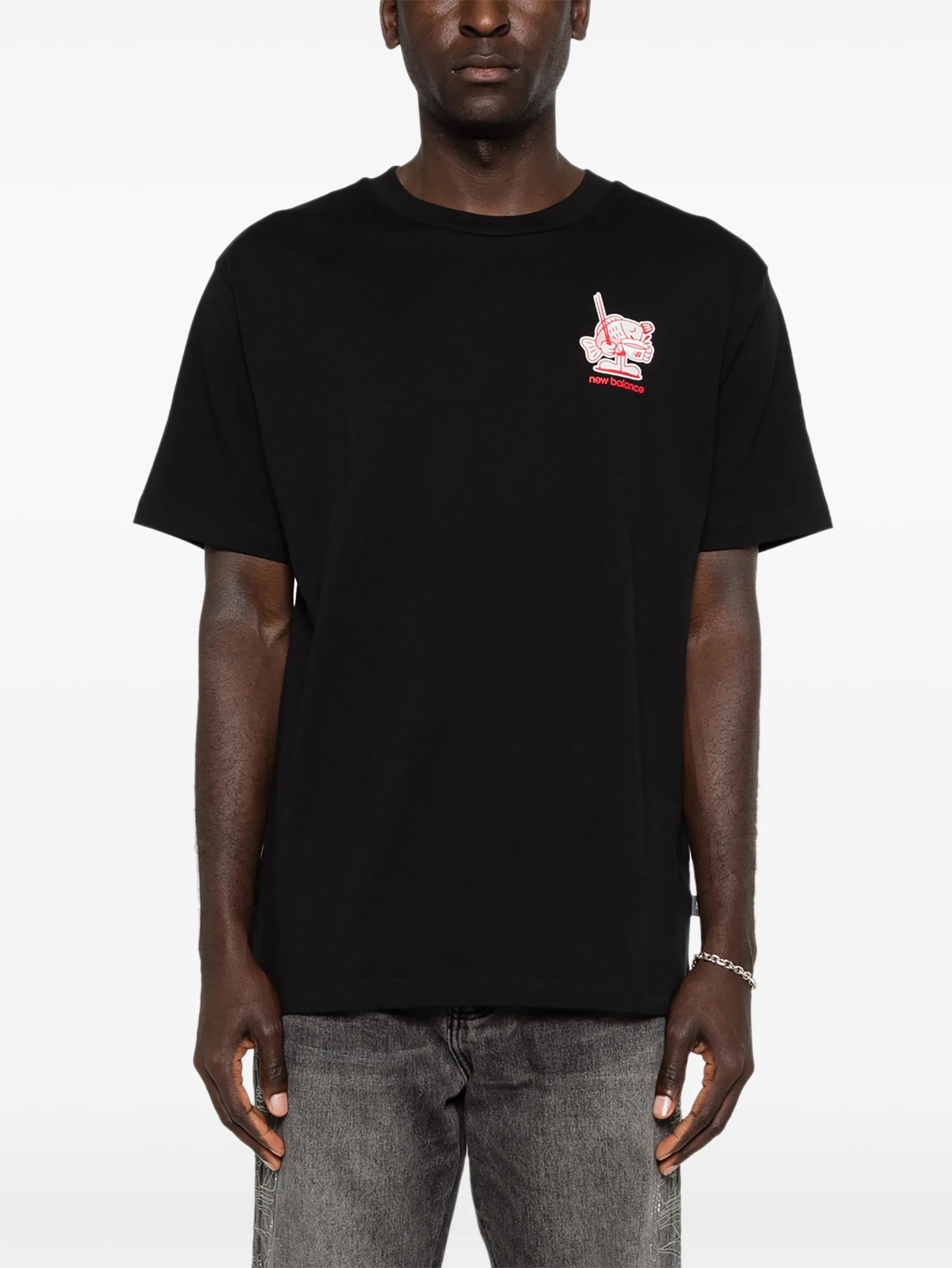 New Balance T-SHIRT Nero