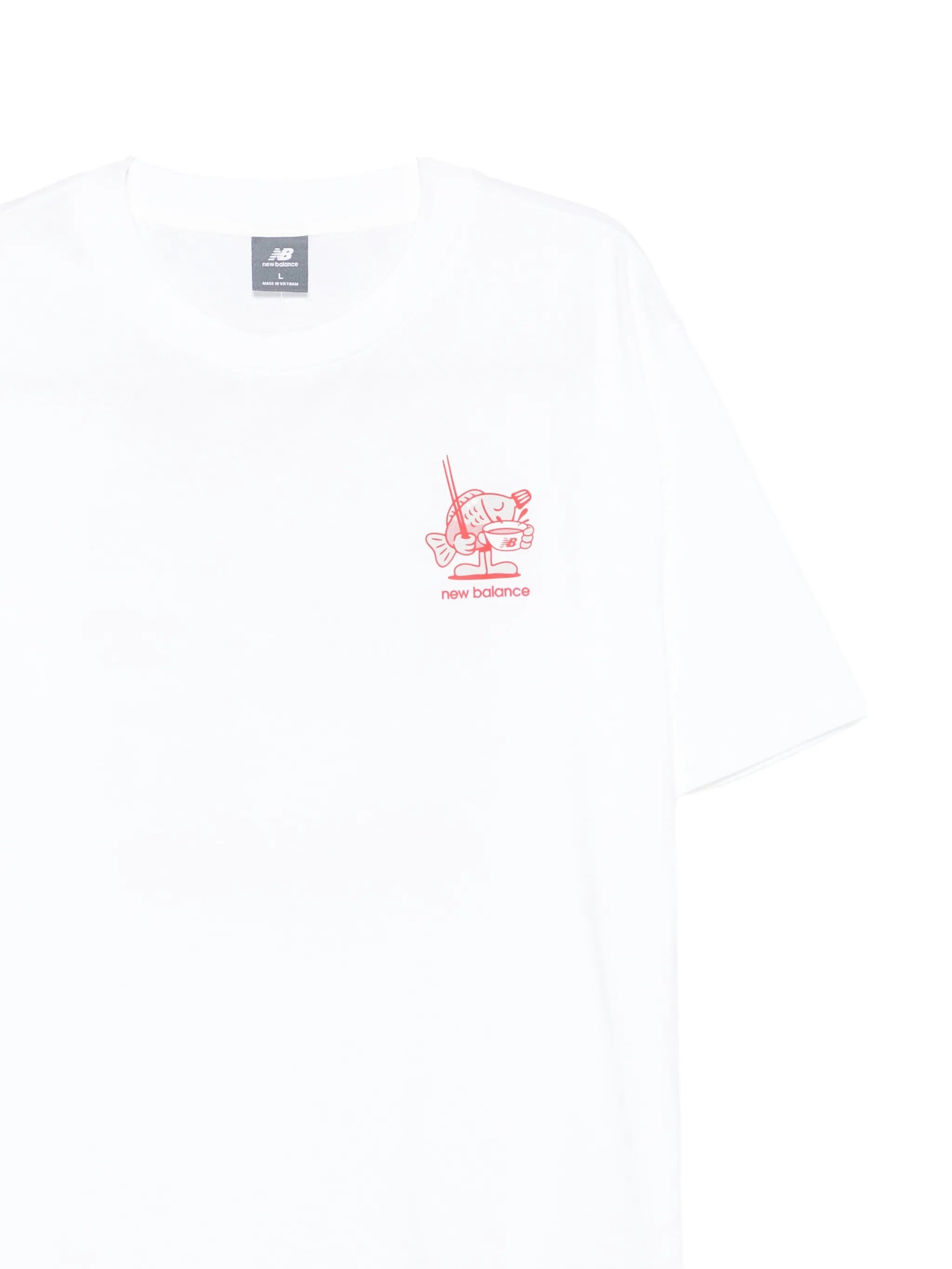 New Balance T-SHIRT Bianco