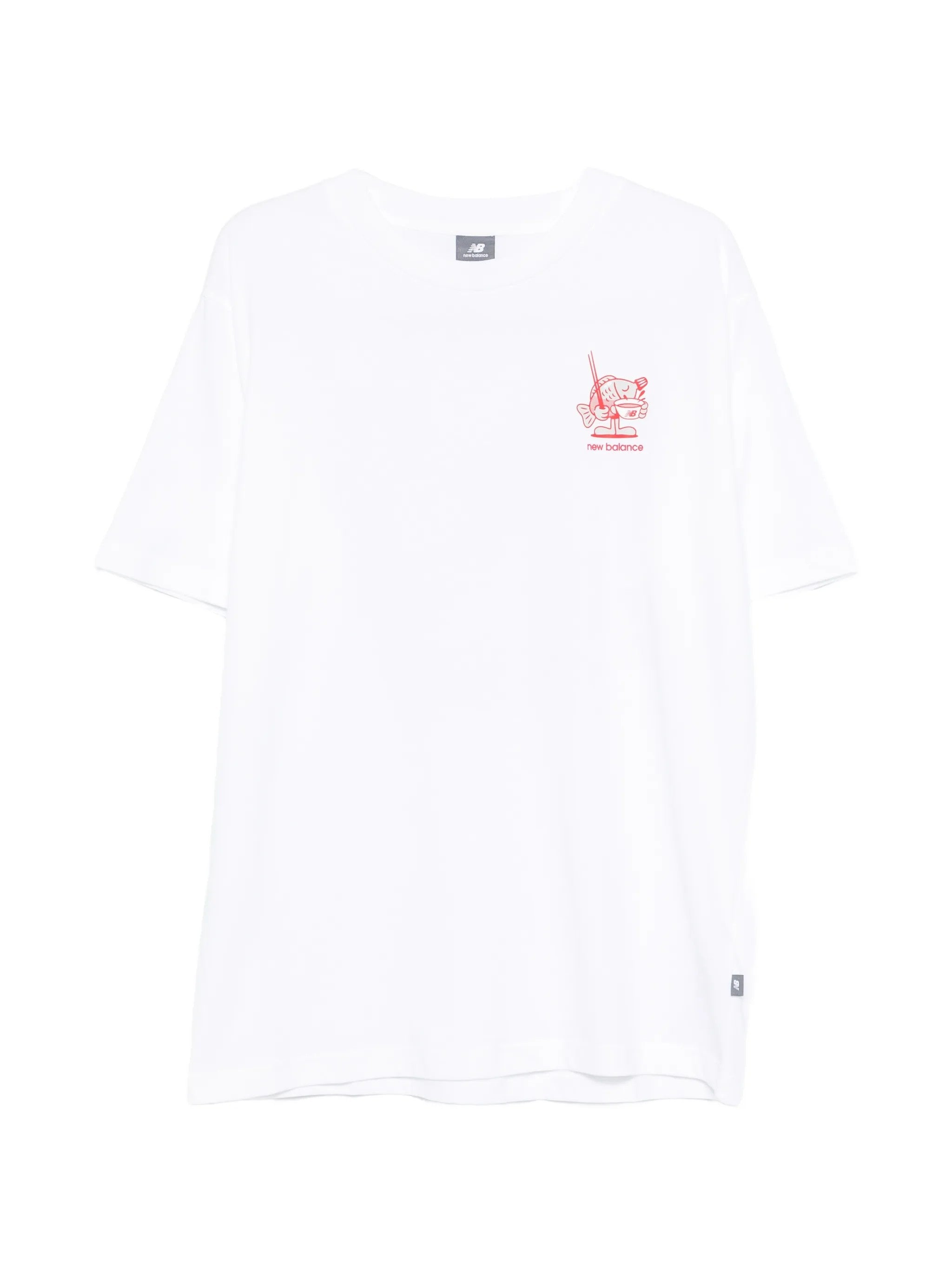 New Balance T-SHIRT Bianco