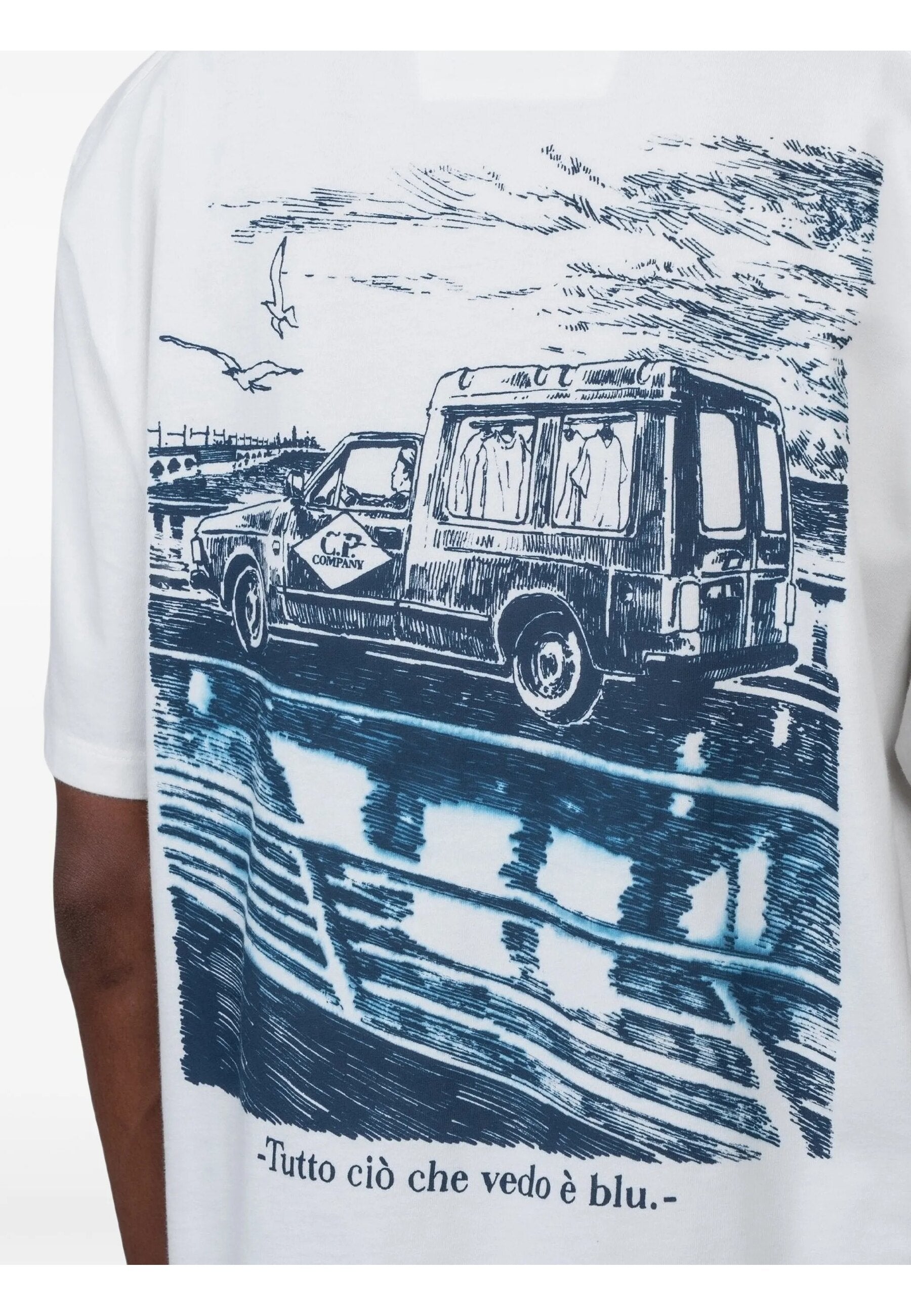C.p. Company T-SHIRT Bianco