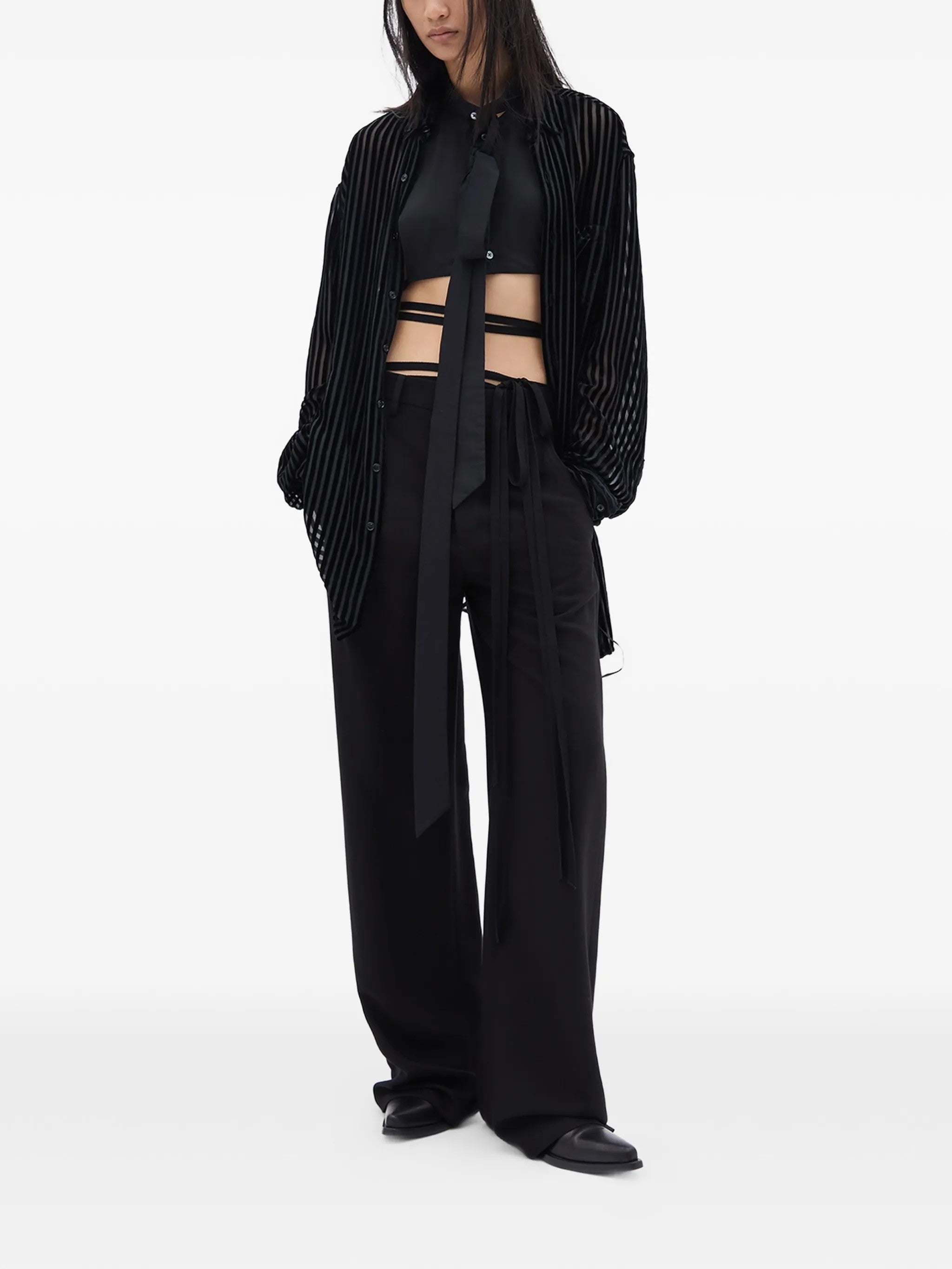 Ann Demeulemeester TOP Nero