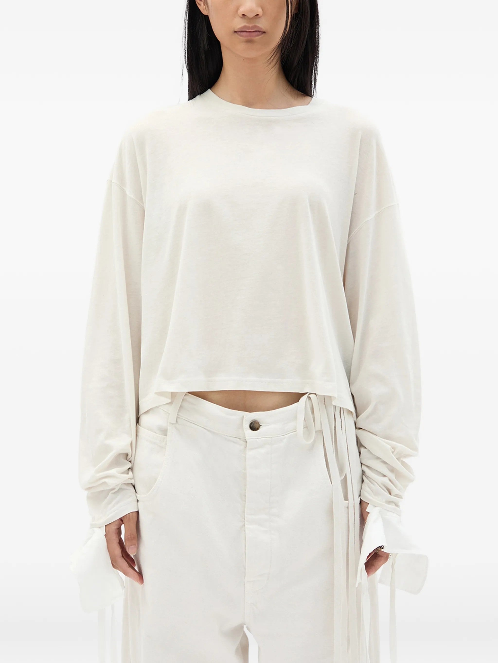 Ann Demeulemeester T-SHIRT Bianco