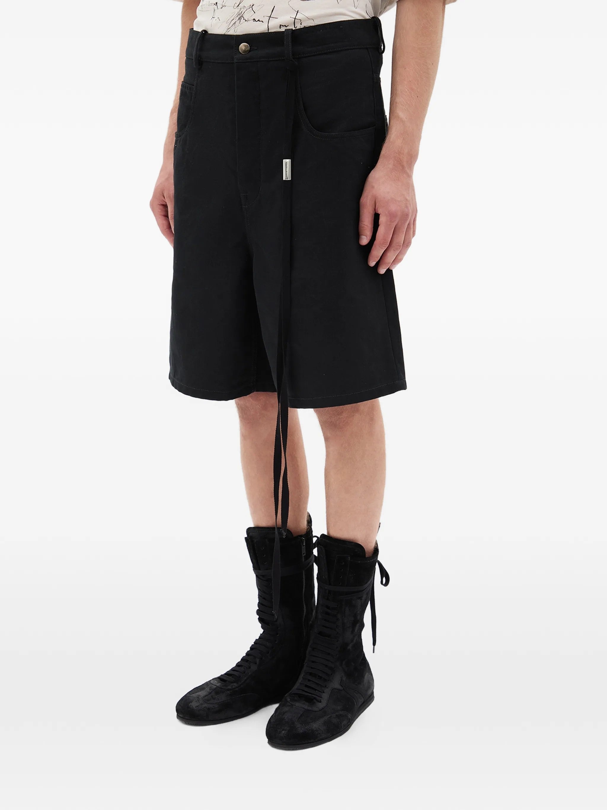 Ann Demeulemeester PANTALONI Nero