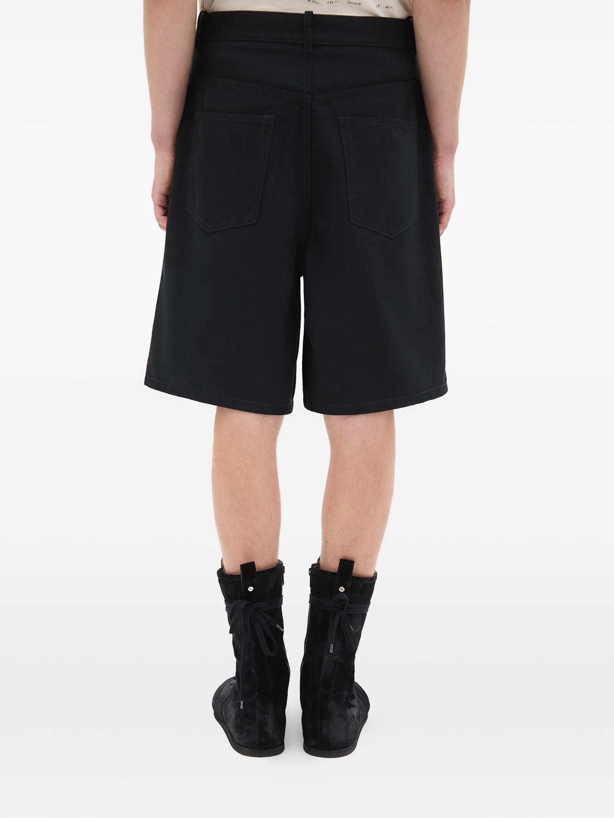 Ann Demeulemeester PANTALONI Nero