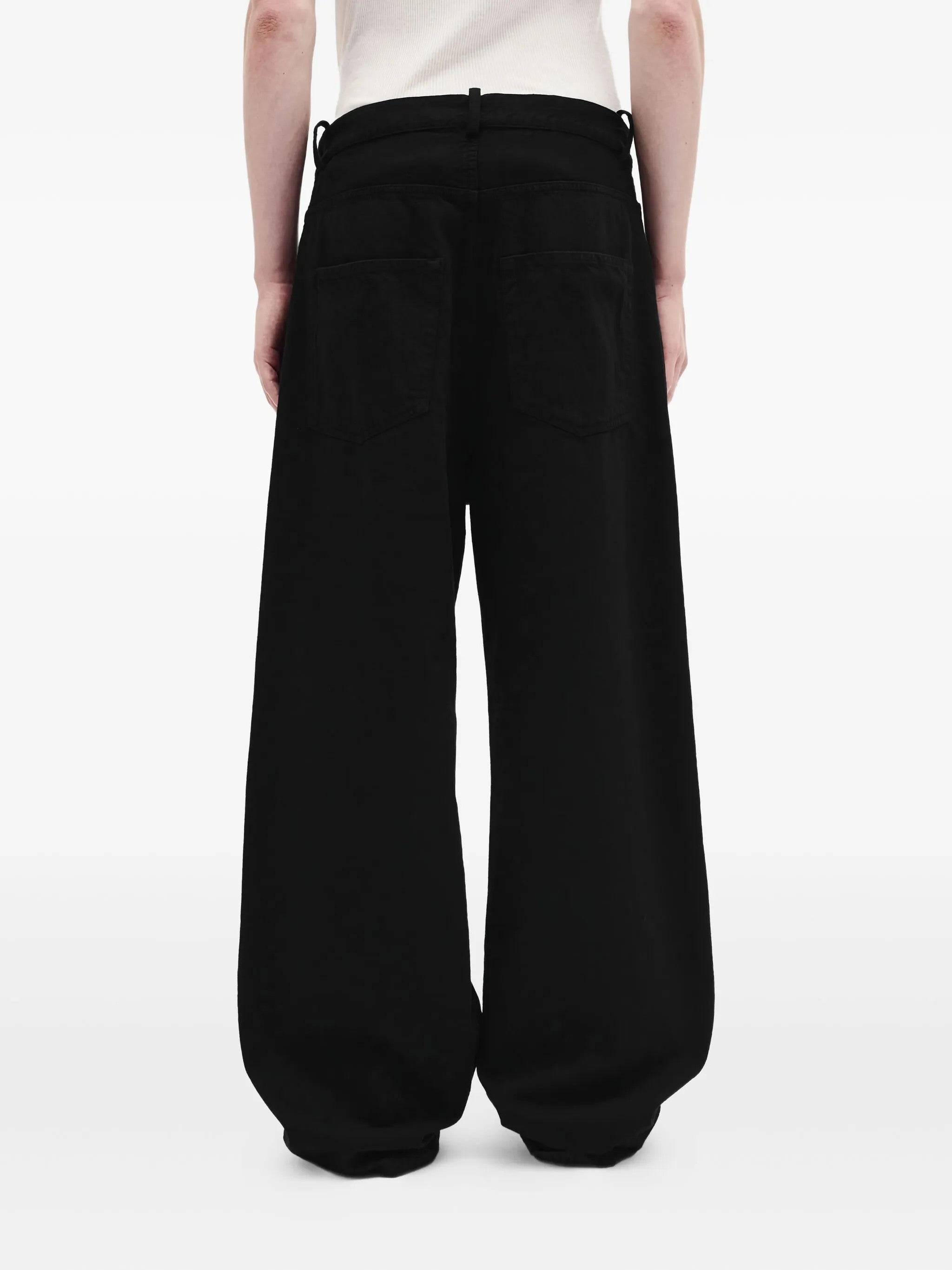 Ann Demeulemeester PANTALONI Nero