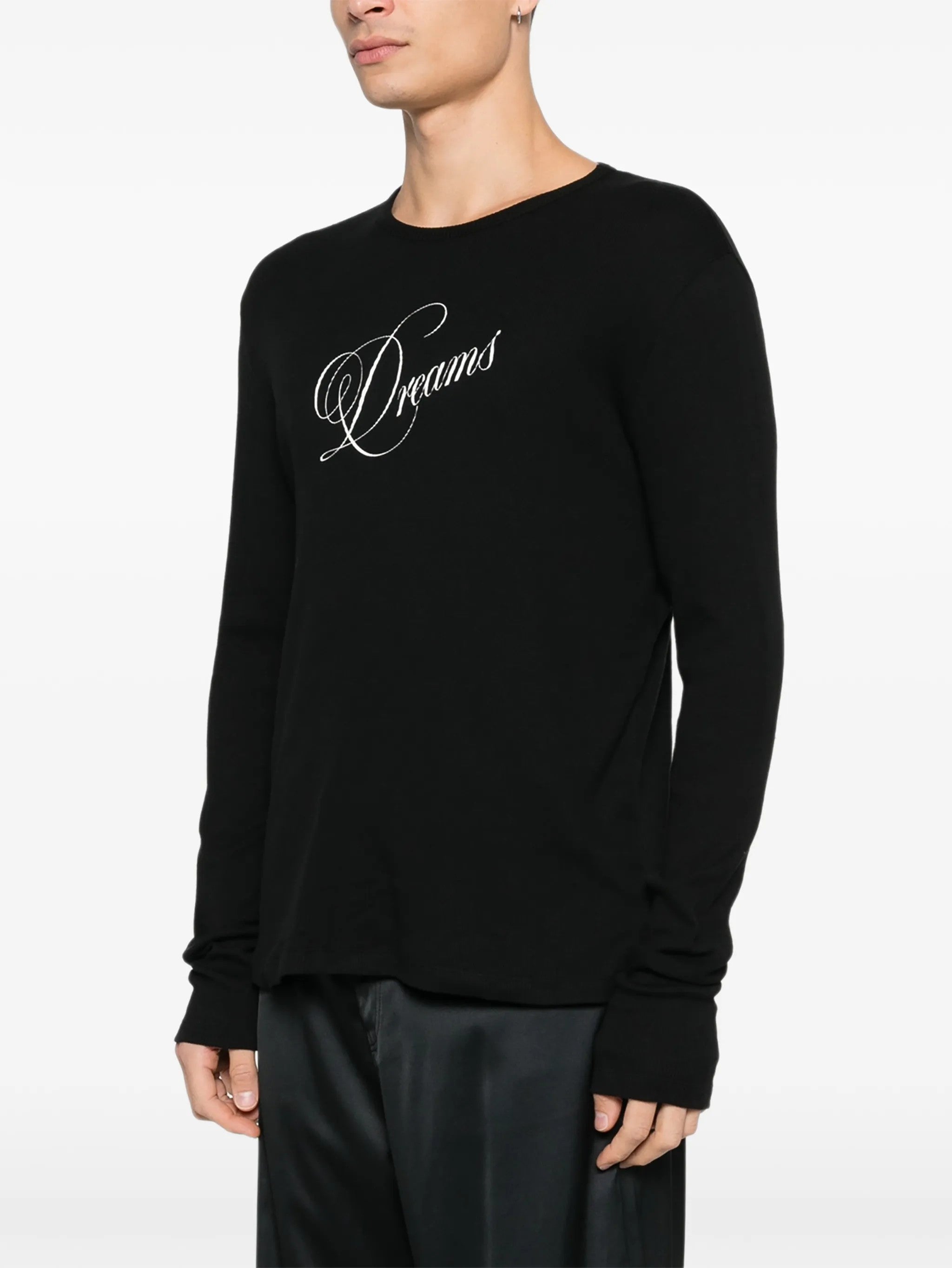 トップス ANN DEMEULEMEESTER archive long T-shirt ANN DEMEULEMEESTER T-shirt Uomo - Fusco