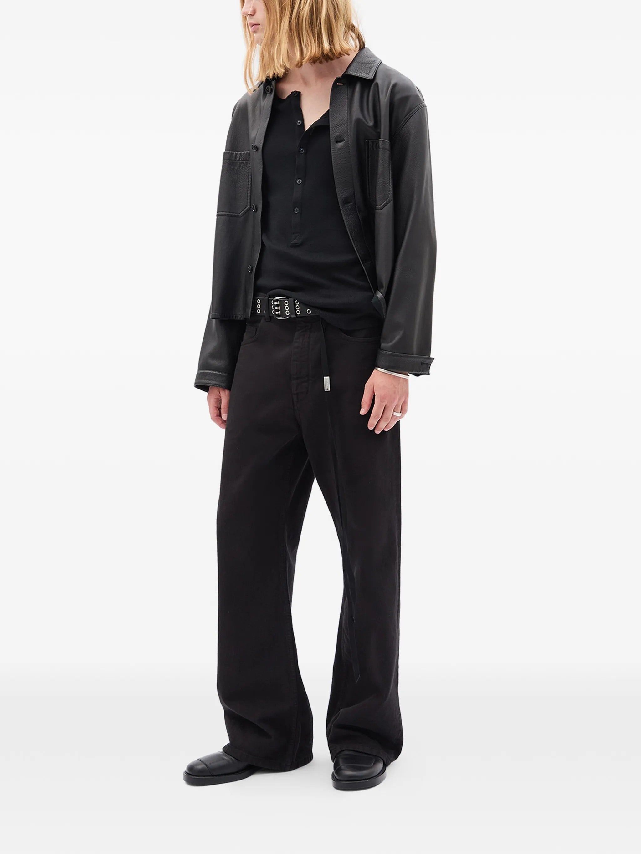 Ann Demeulemeester TOP Nero