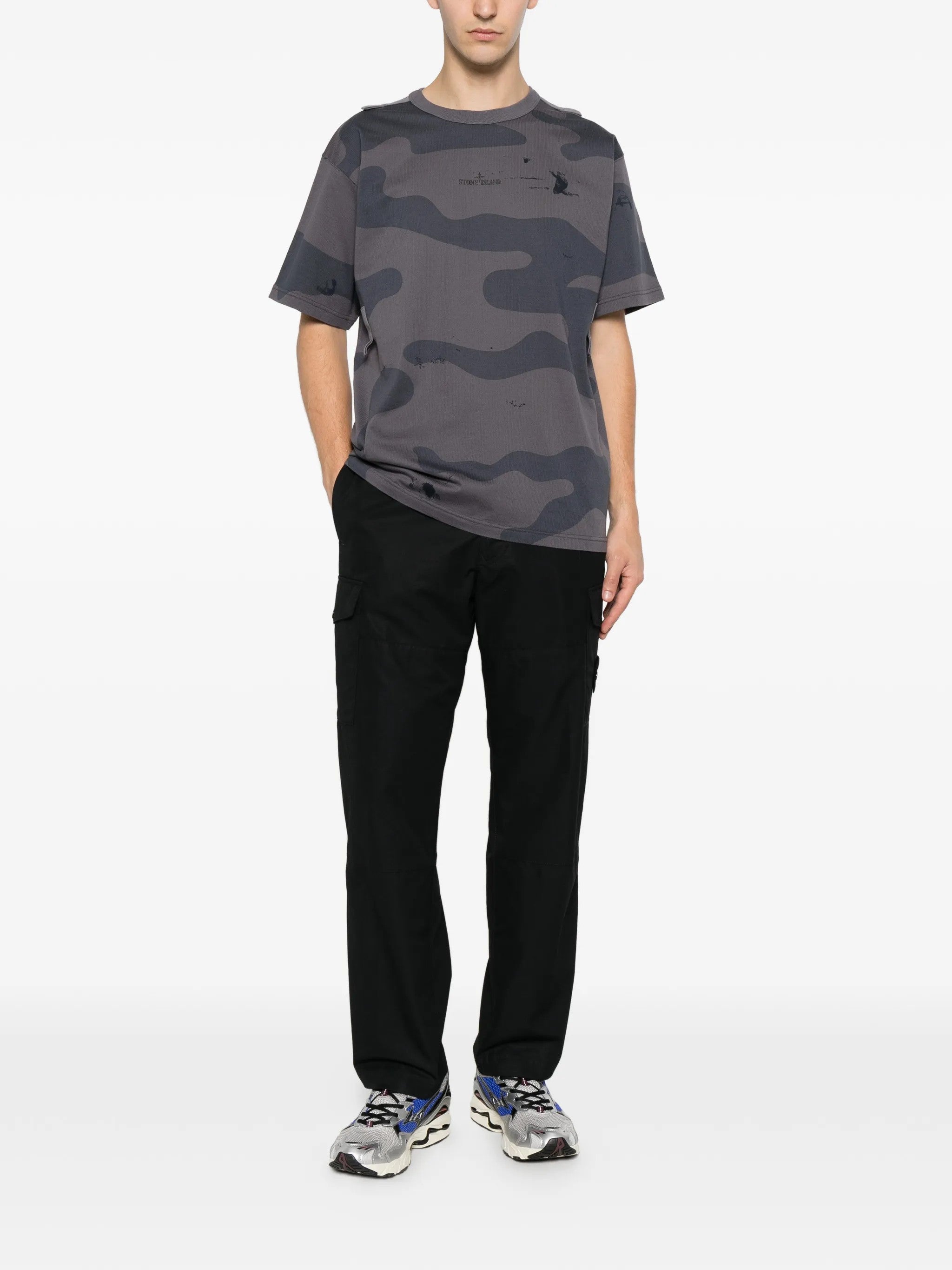 Stone Island  PANTALONI Nero