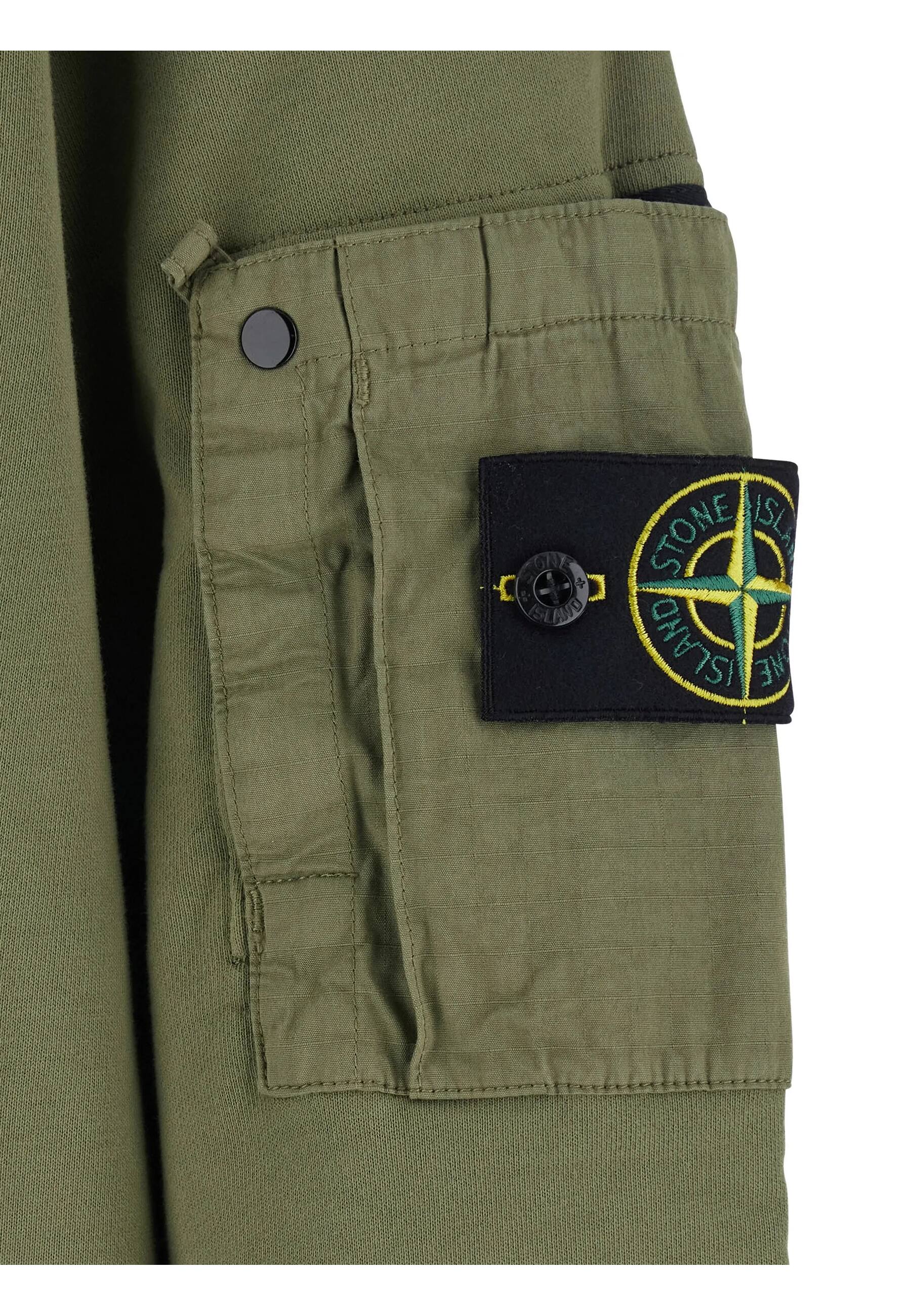 Stone Island  FELPE Verde