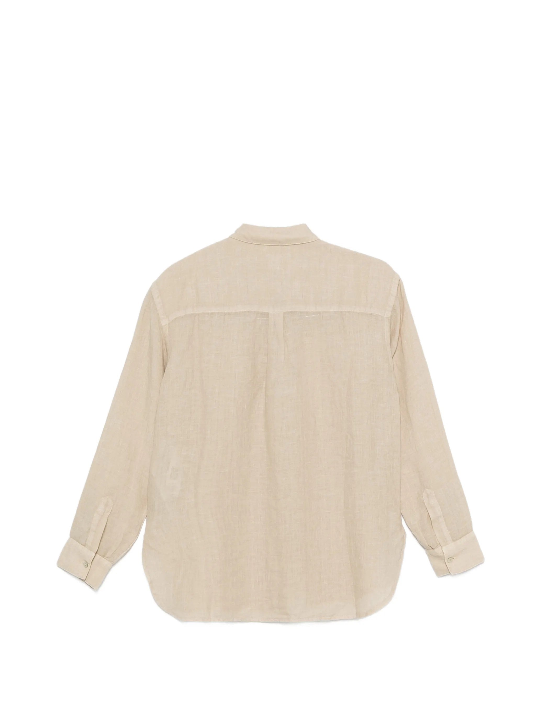 120% Lino CAMICIE Bianco