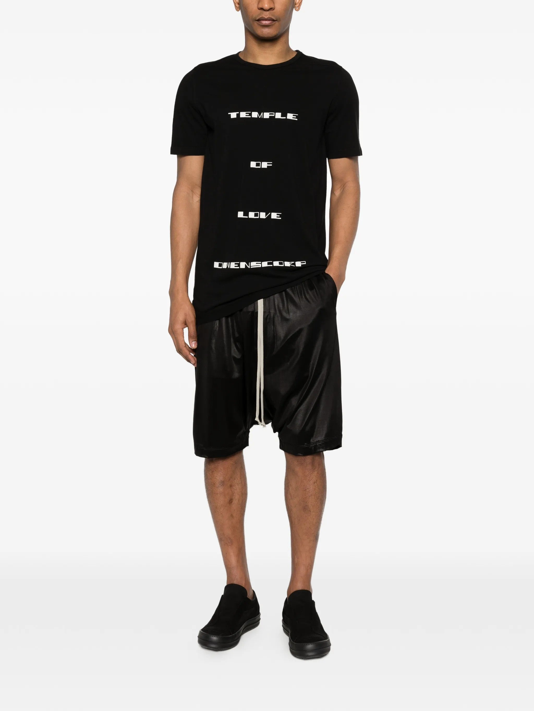Rick Owens Drkshw T-SHIRT Nero