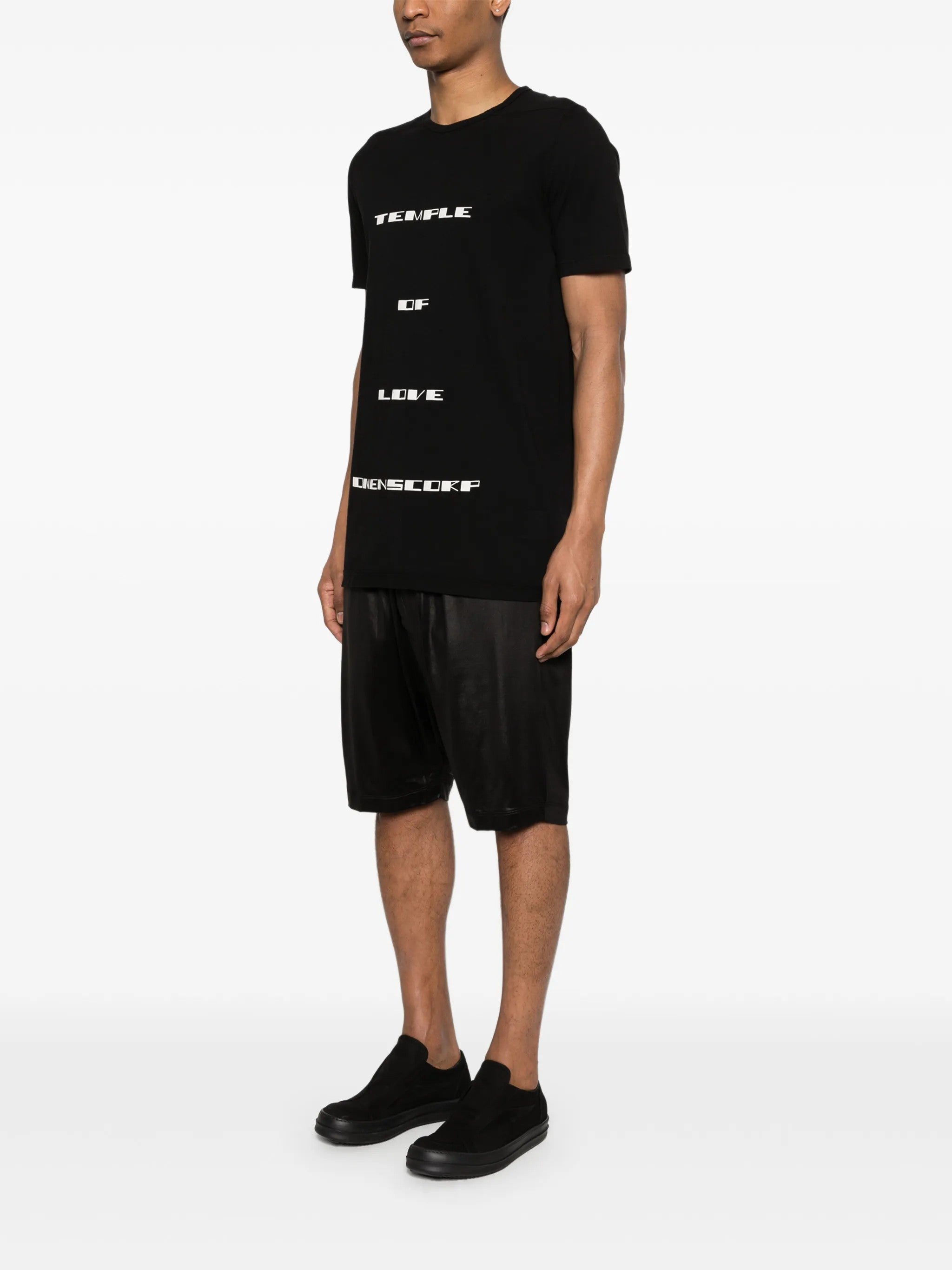 Rick Owens Drkshw T-SHIRT Nero