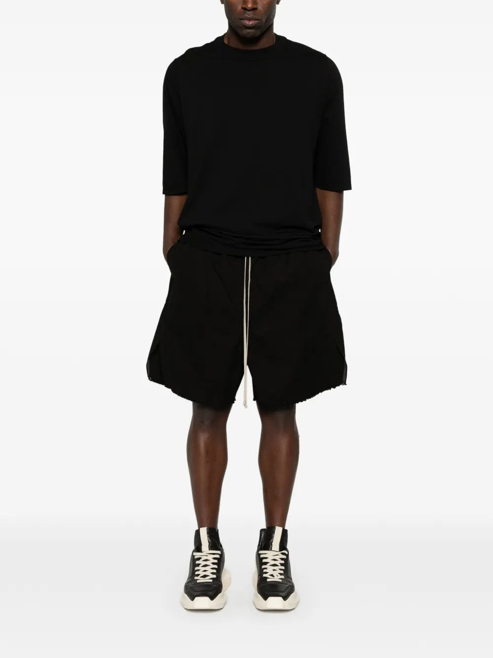 Rick Owens Drkshw PANTALONI Nero