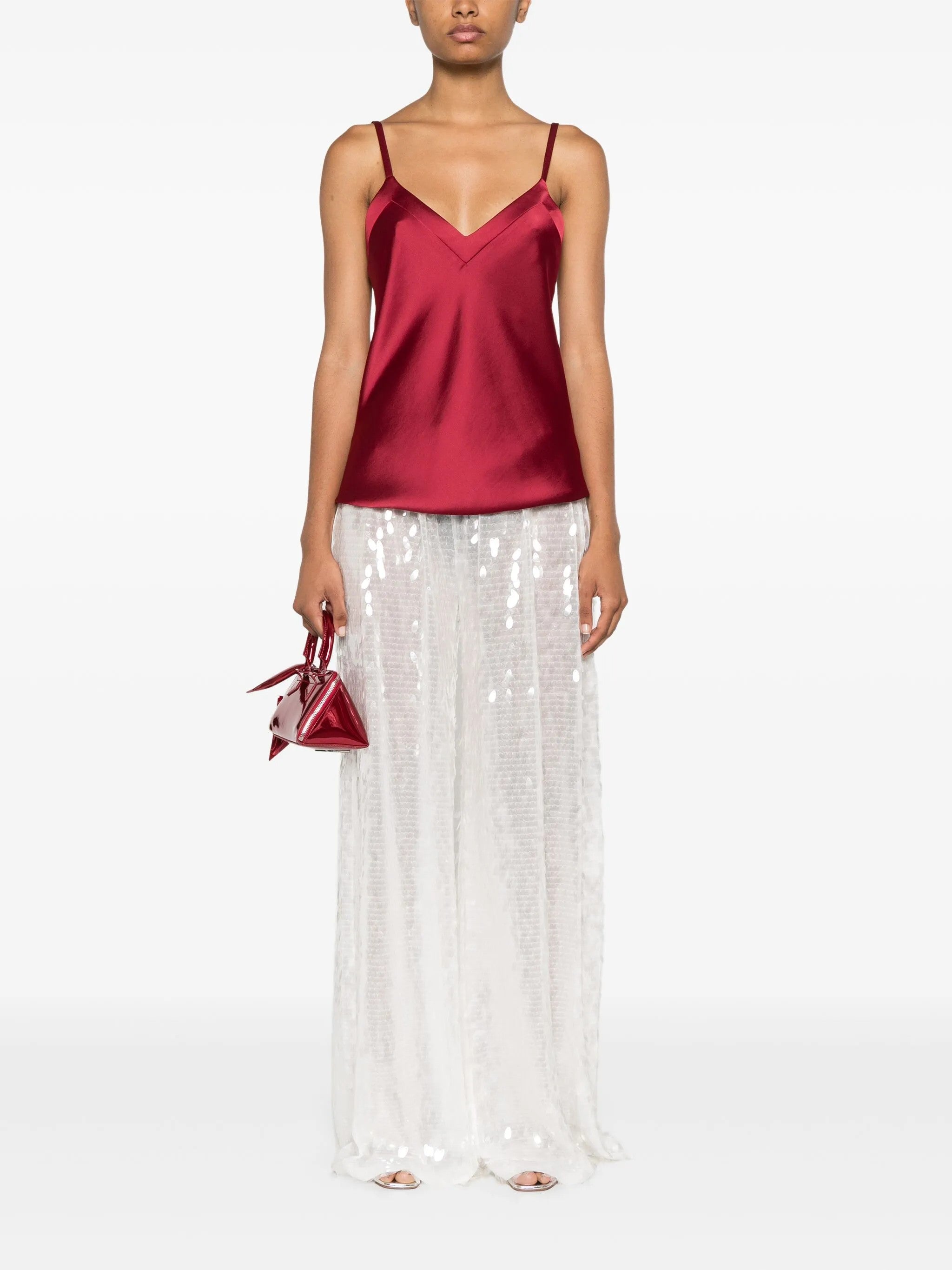 Norma Kamali PANTALONI Bianco