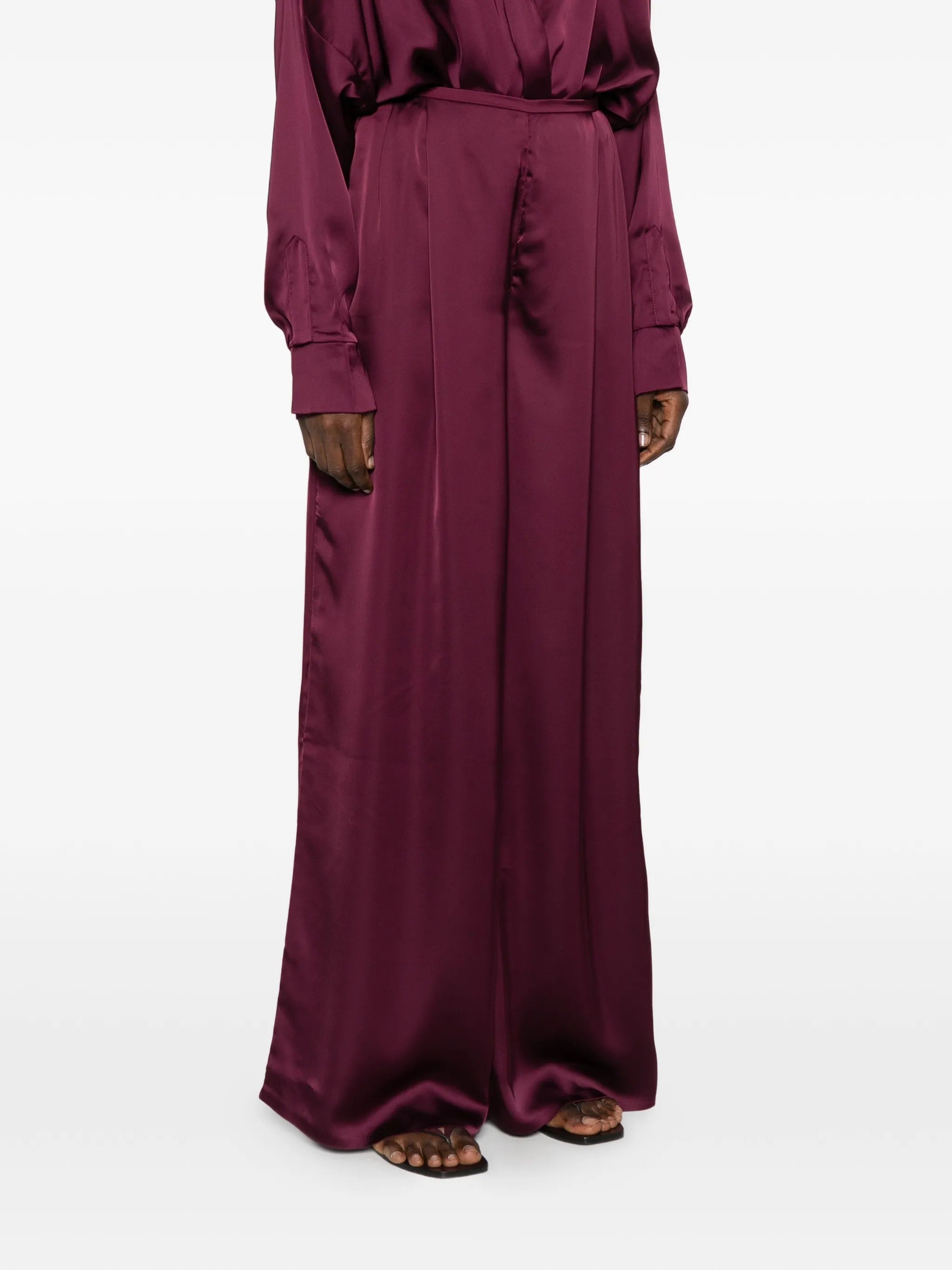 Norma Kamali PANTALONI Viola