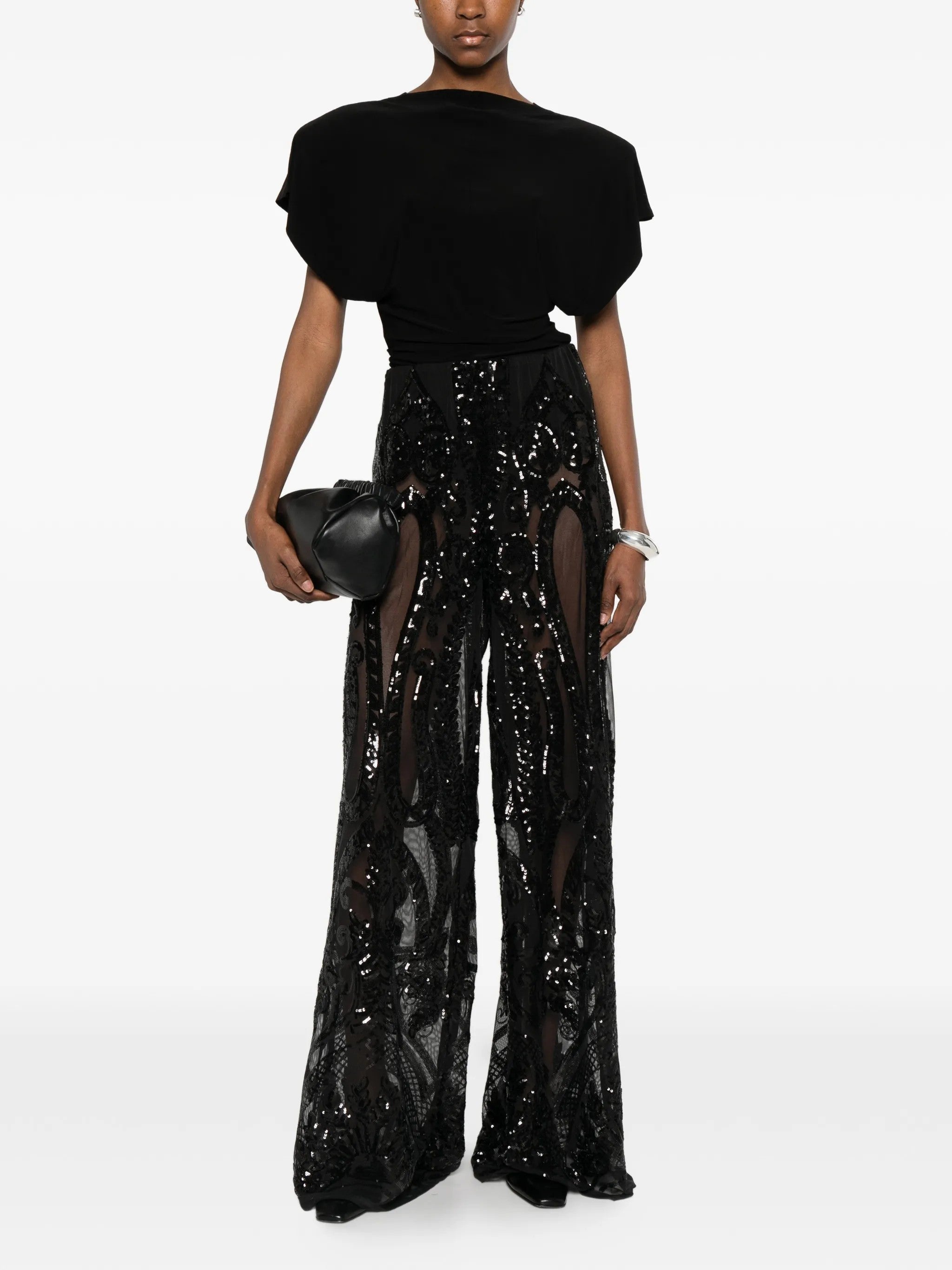 Norma Kamali PANTALONI Nero