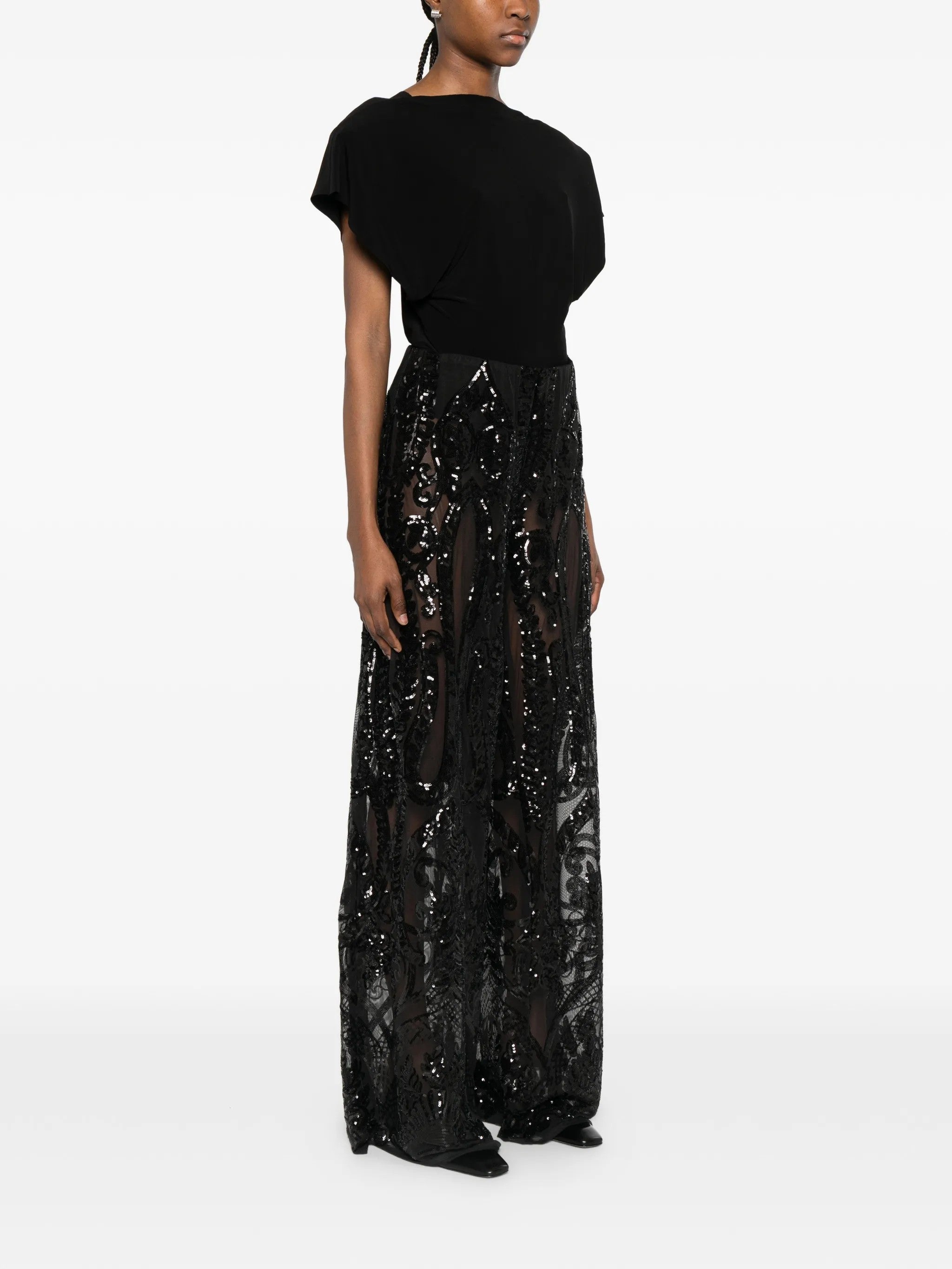 Norma Kamali PANTALONI Nero