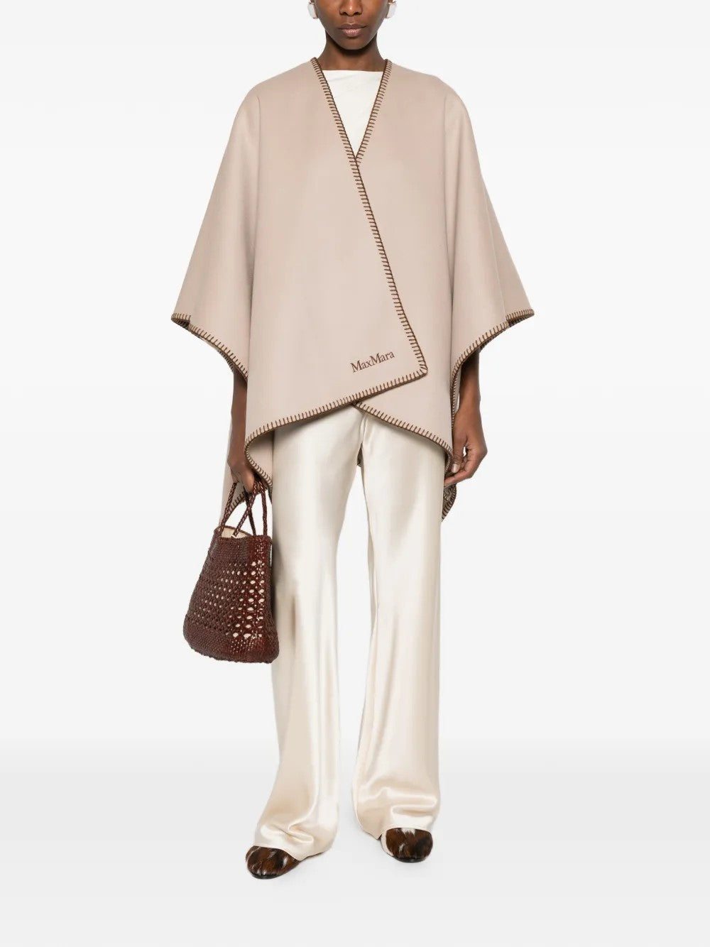 Max Mara SCIARPE & STOLE Bianco