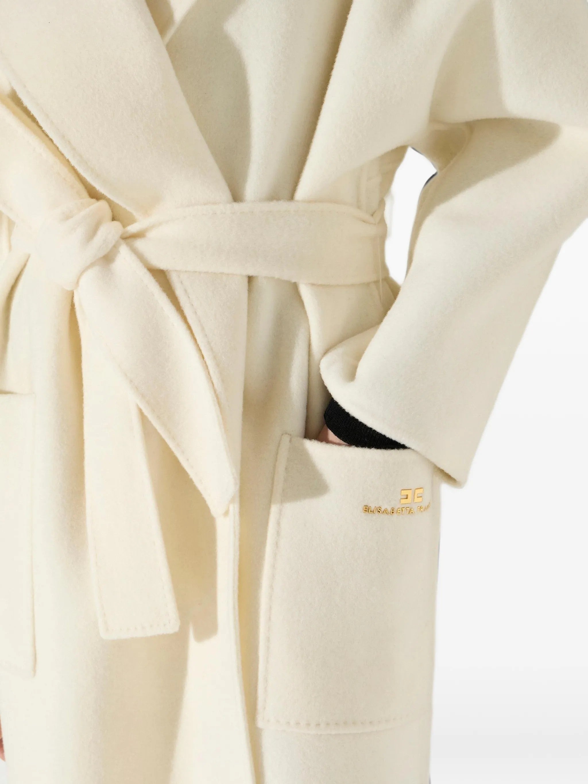 Elisabetta Franchi CAPPOTTI E PIUMINI Beige