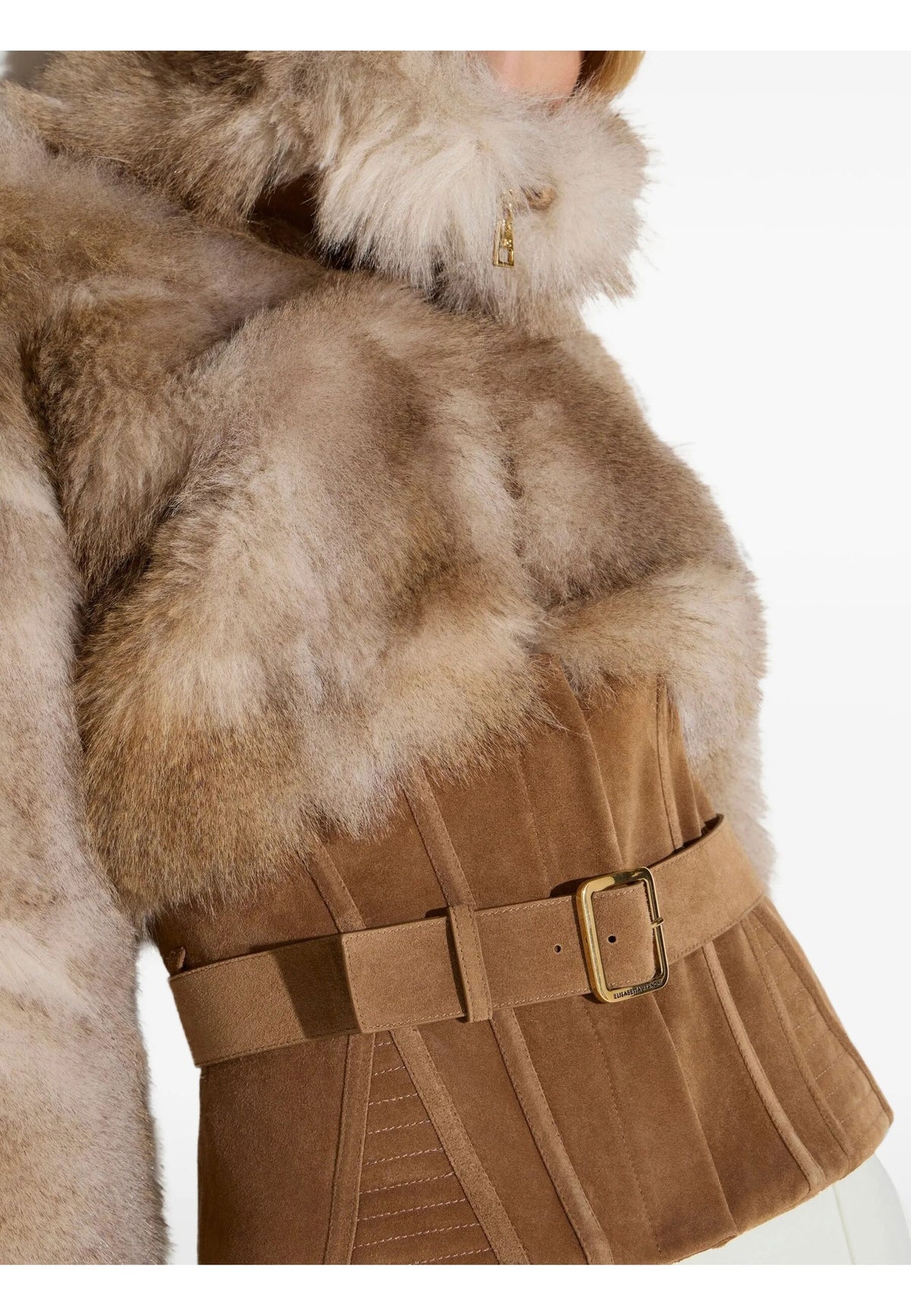 Elisabetta Franchi CAPPOTTI E PIUMINI Beige