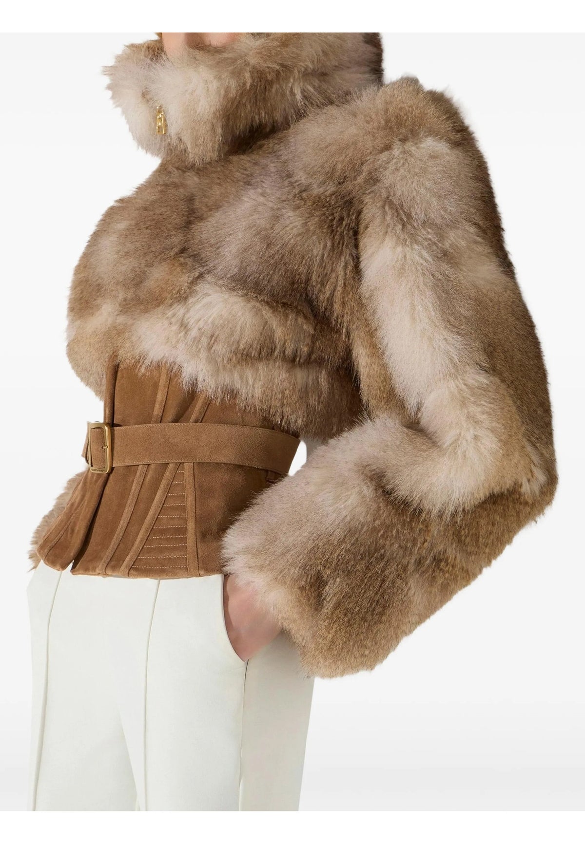 Elisabetta Franchi CAPPOTTI E PIUMINI Beige