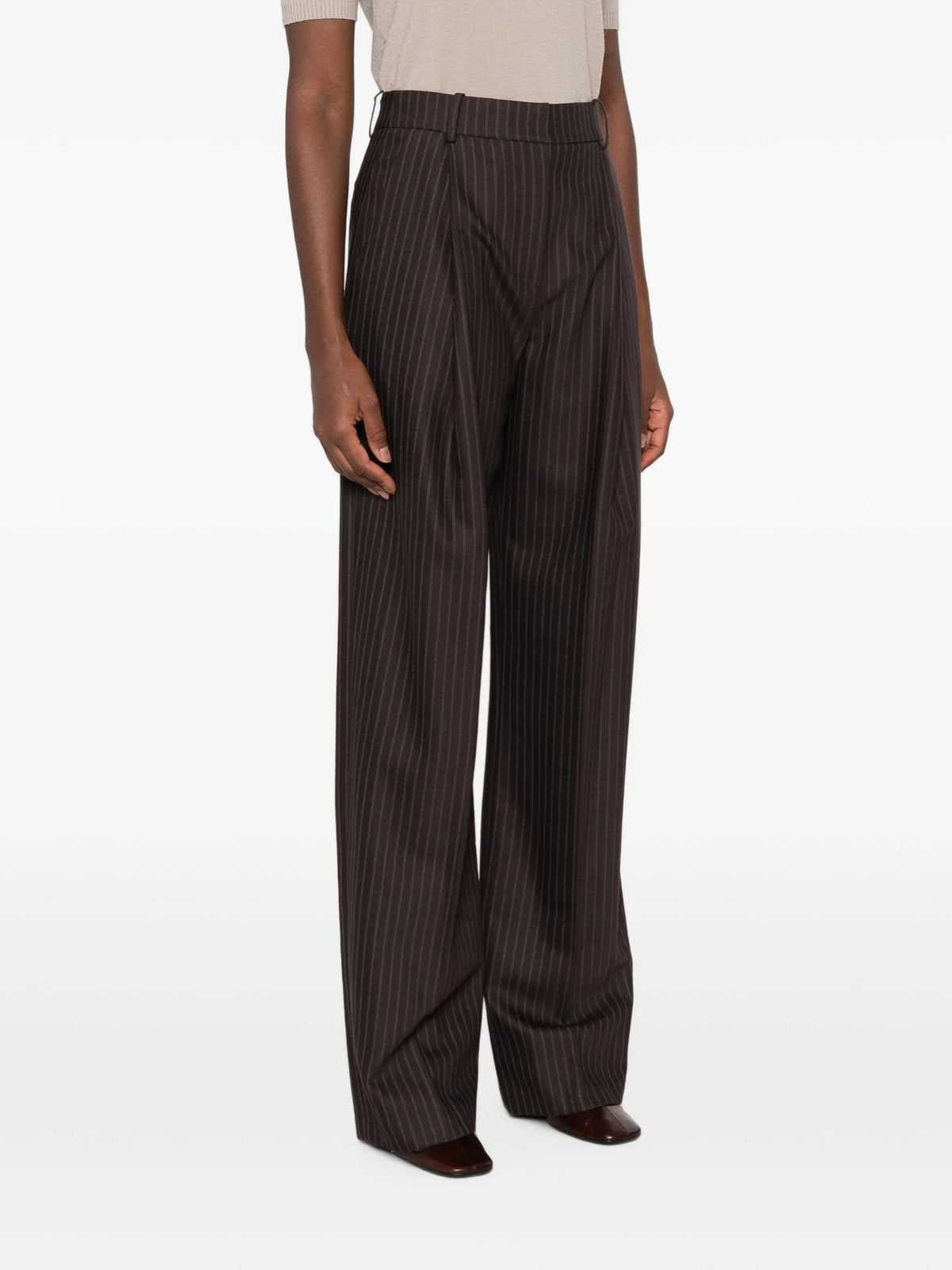 Elisabetta Franchi PANTALONI Marrone