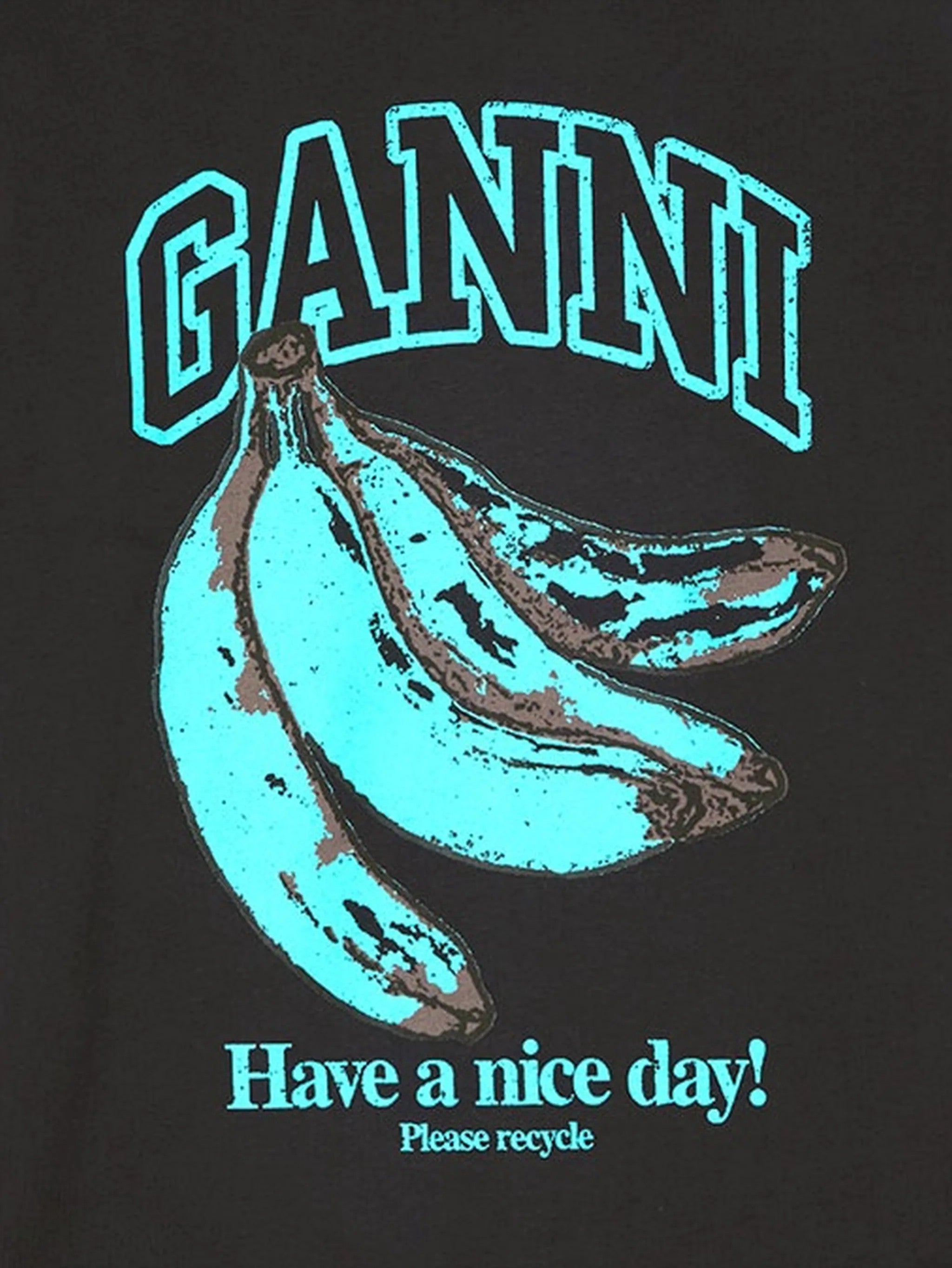 Ganni T-SHIRT Nero