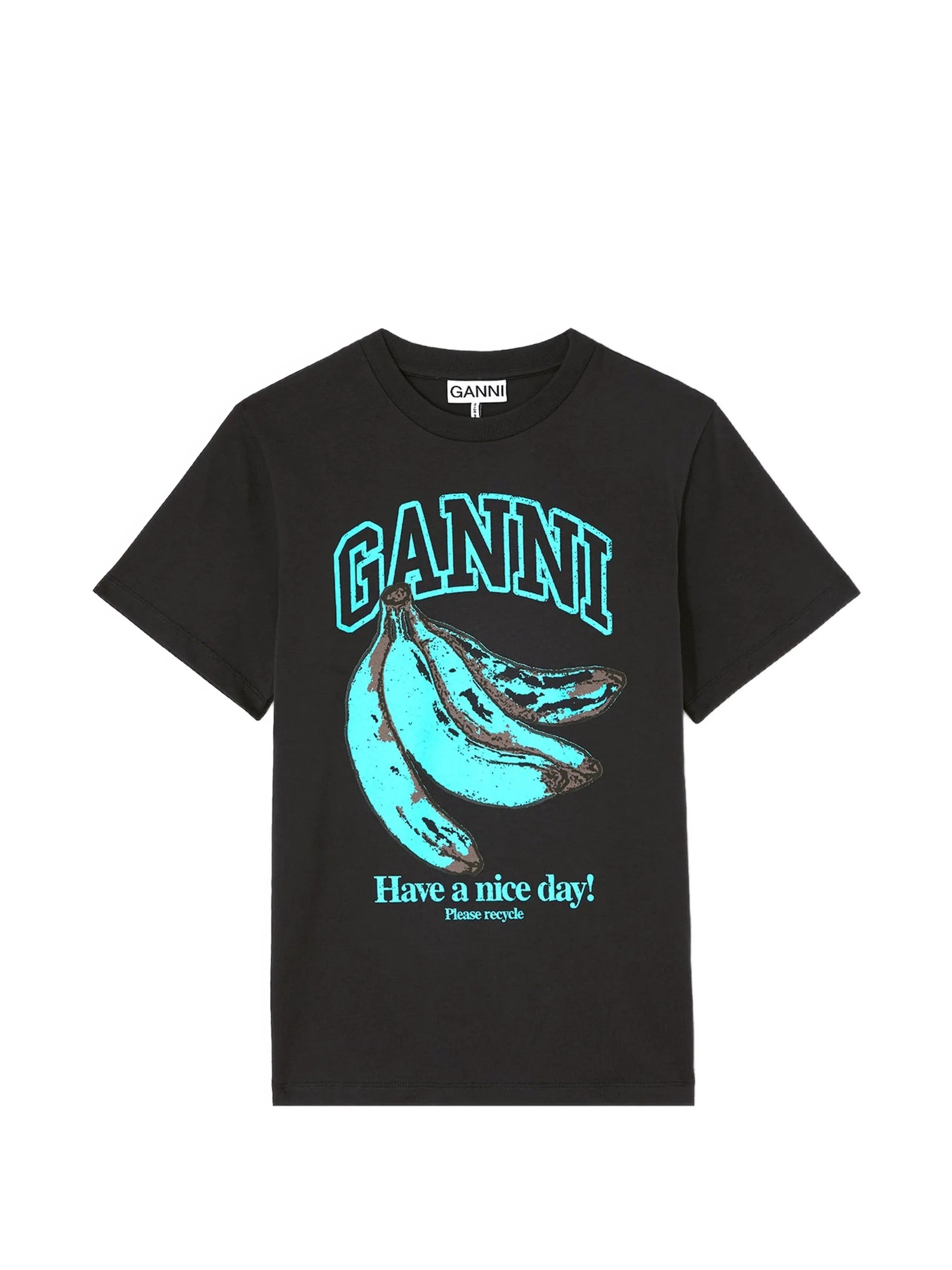 Ganni T-SHIRT Nero