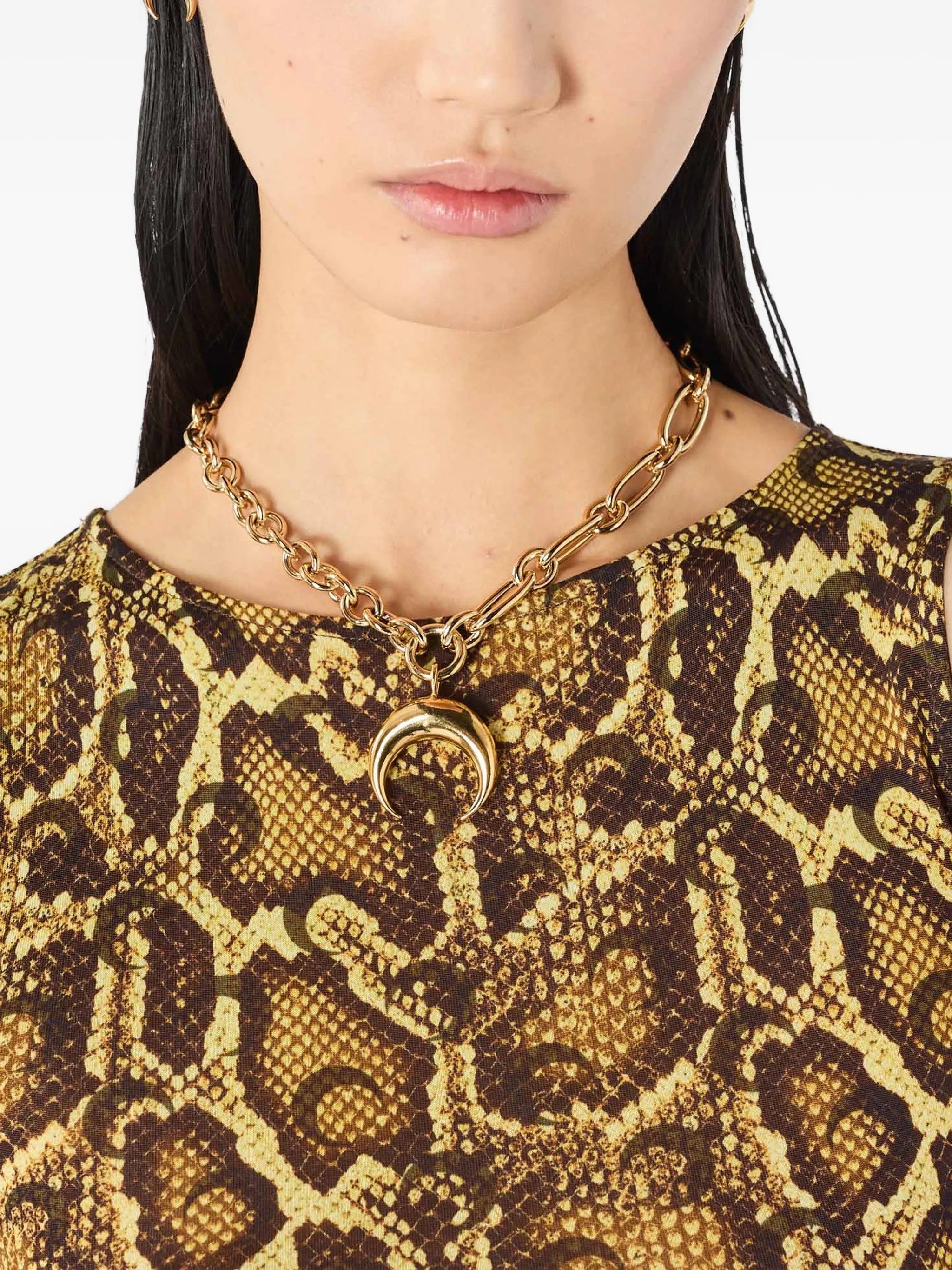 Marine Serre VESTITI Giallo