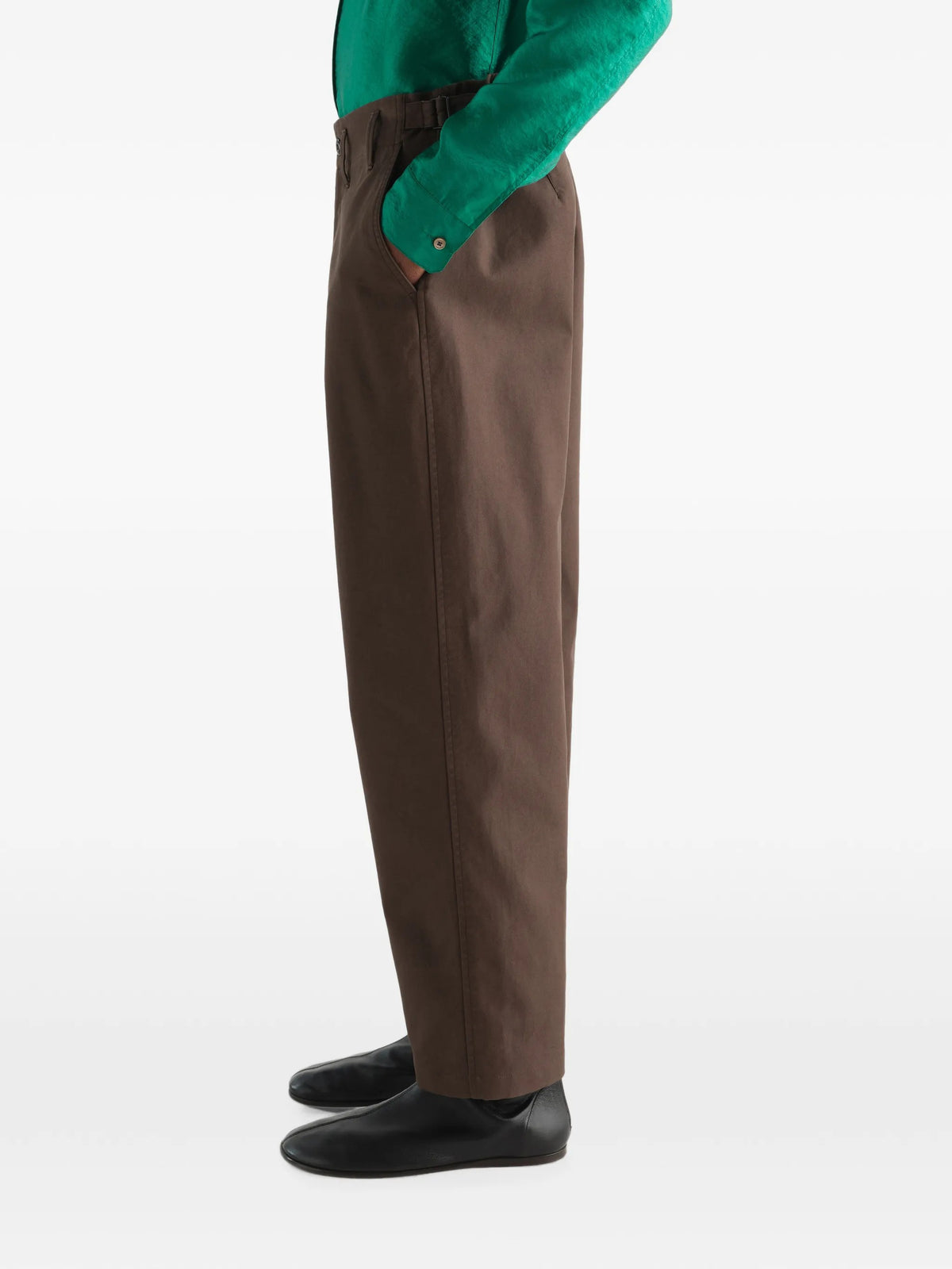Lemaire PANTALONI Marrone