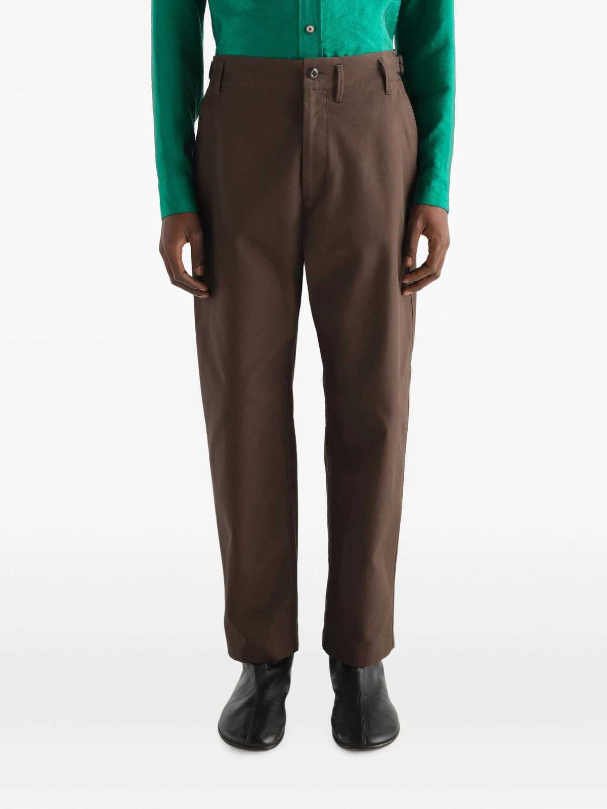 Lemaire PANTALONI Marrone