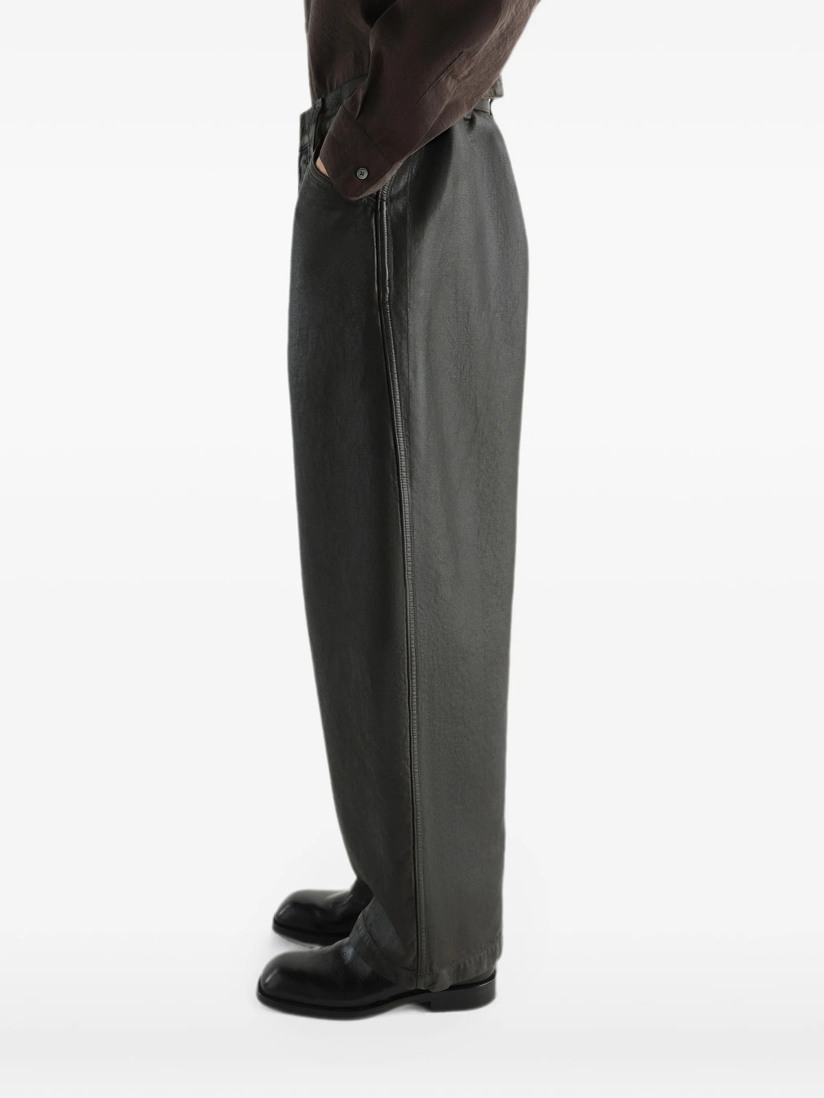 Lemaire PANTALONI Marrone