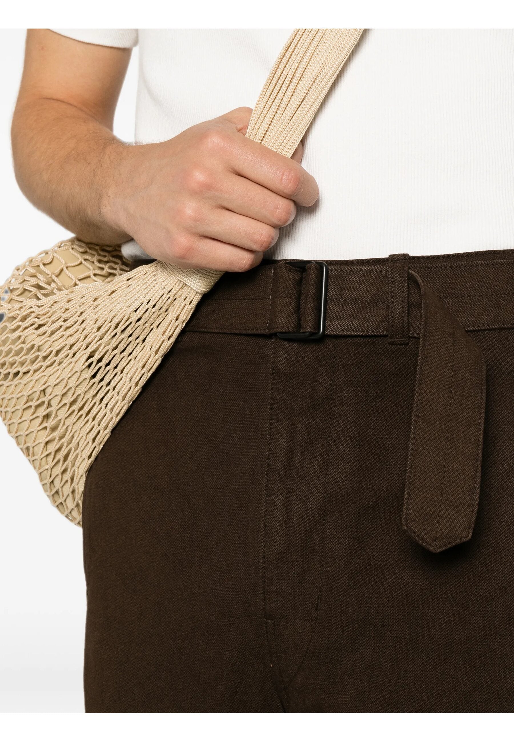 Lemaire PANTALONI Marrone