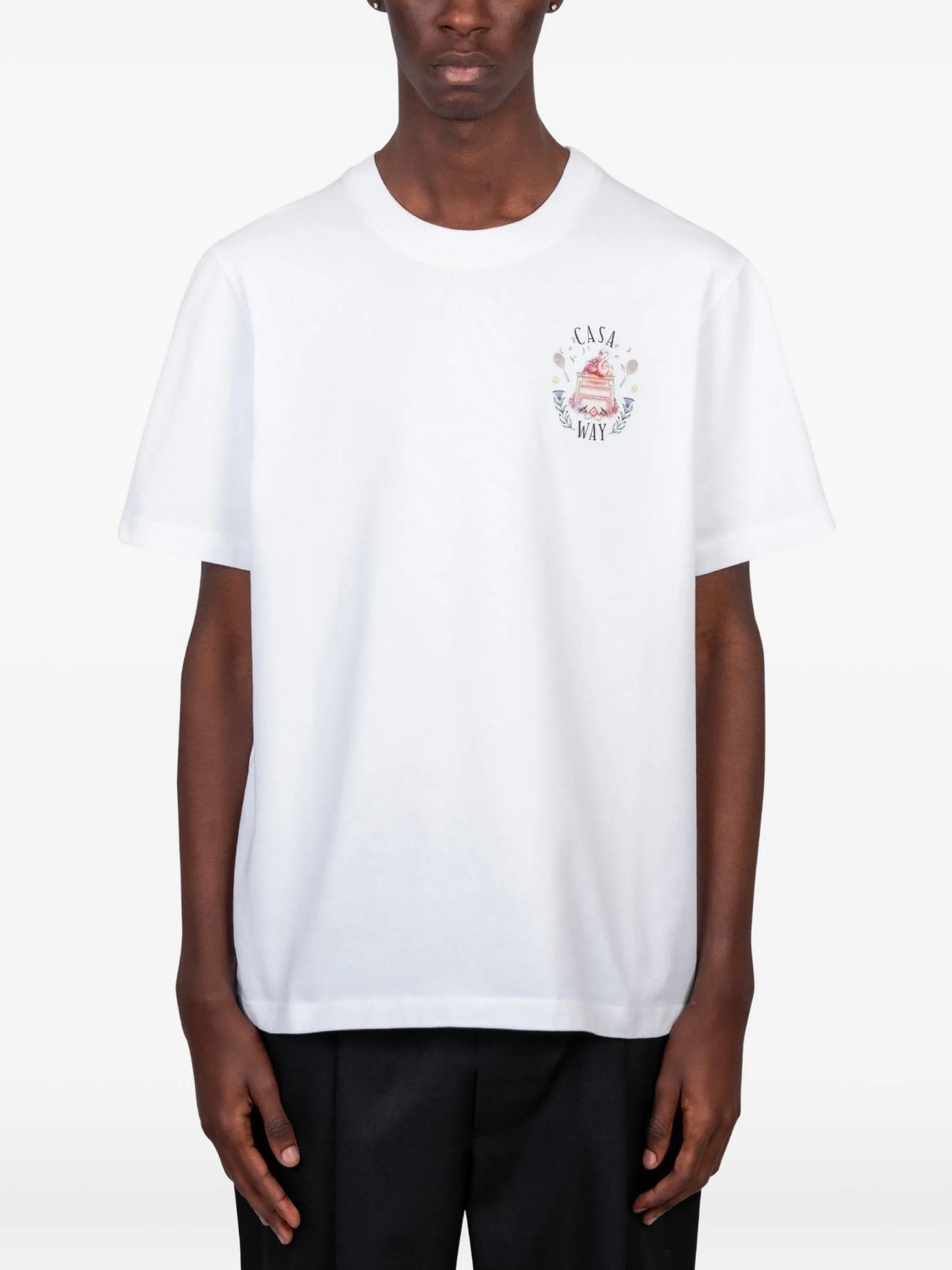 Casablanca T-SHIRT Bianco