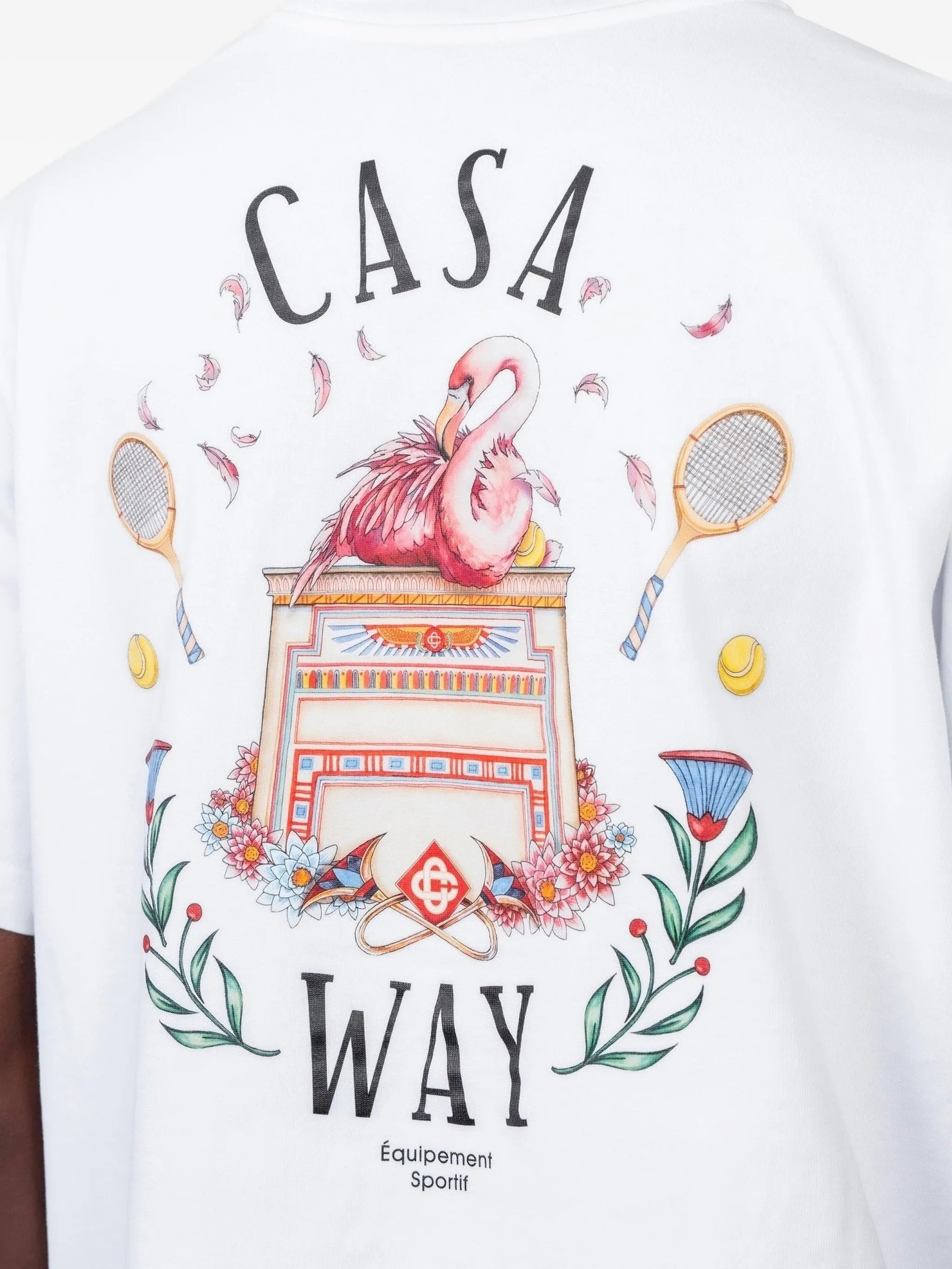 Casablanca T-SHIRT Bianco