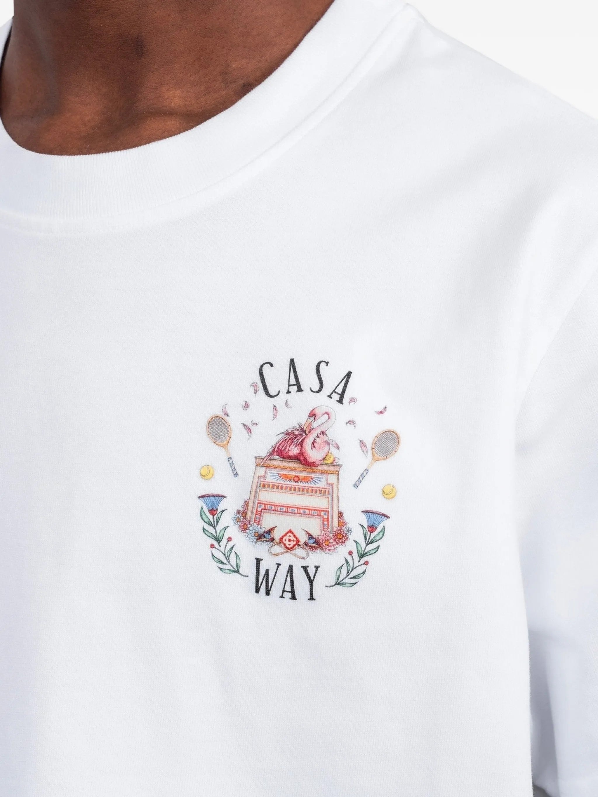 Casablanca T-SHIRT Bianco