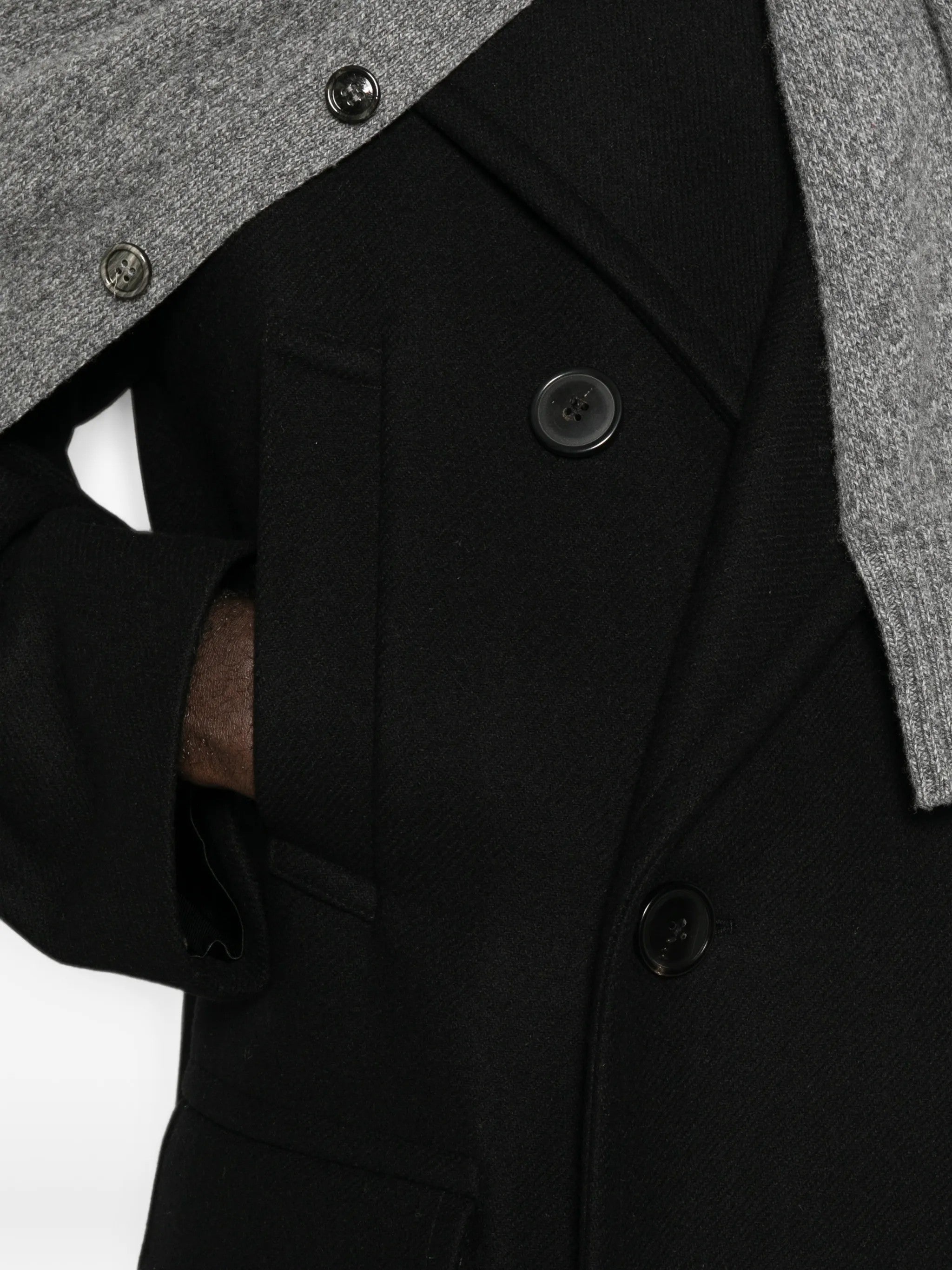 Dries Van Noten CAPPOTTI E PIUMINI Nero