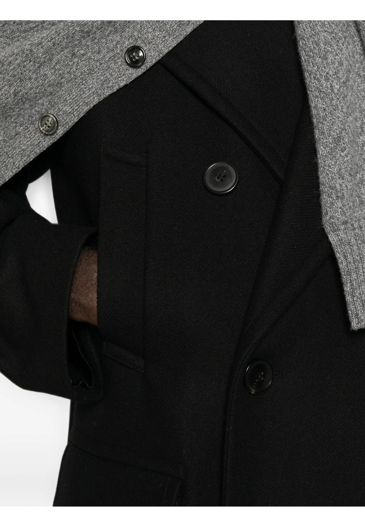 Dries Van Noten CAPPOTTI E PIUMINI Nero
