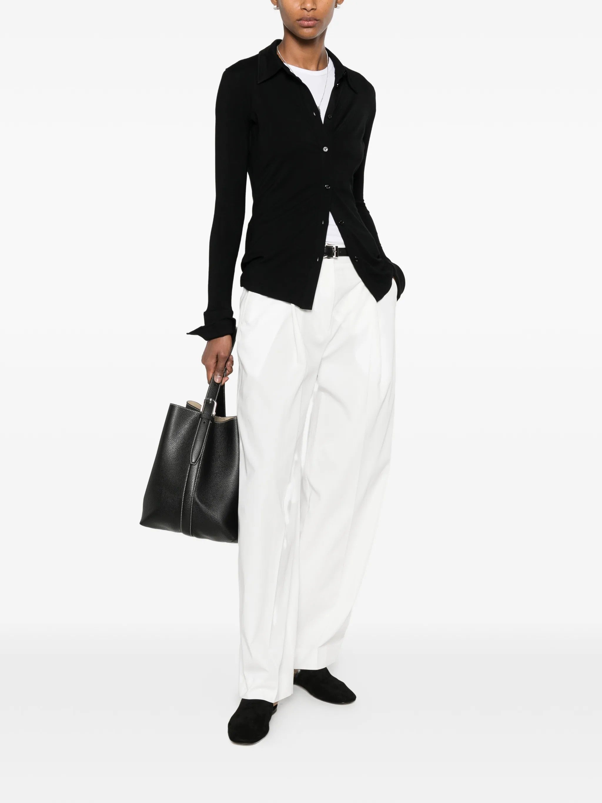 Toteme PANTALONI Bianco