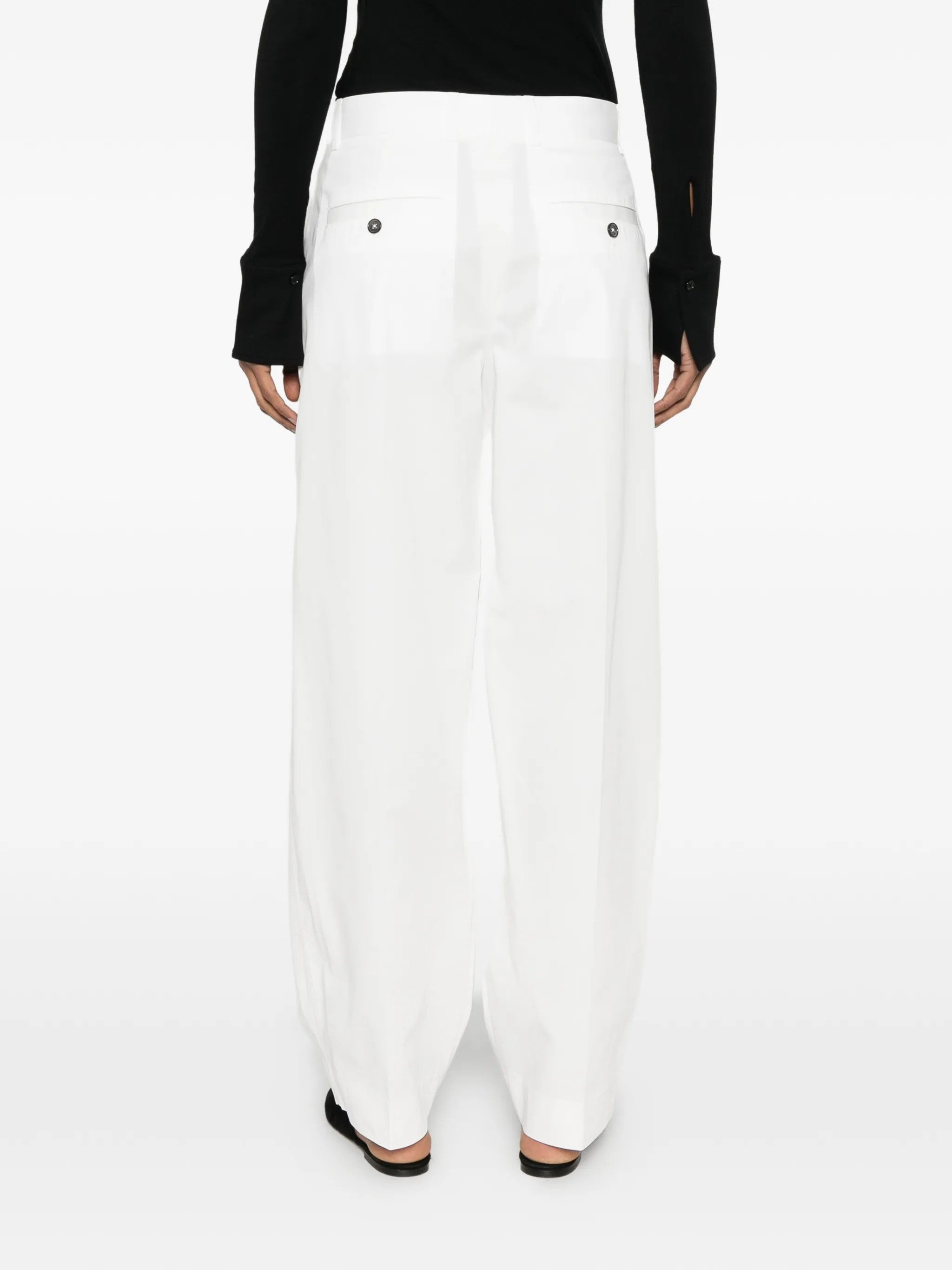Toteme PANTALONI Bianco