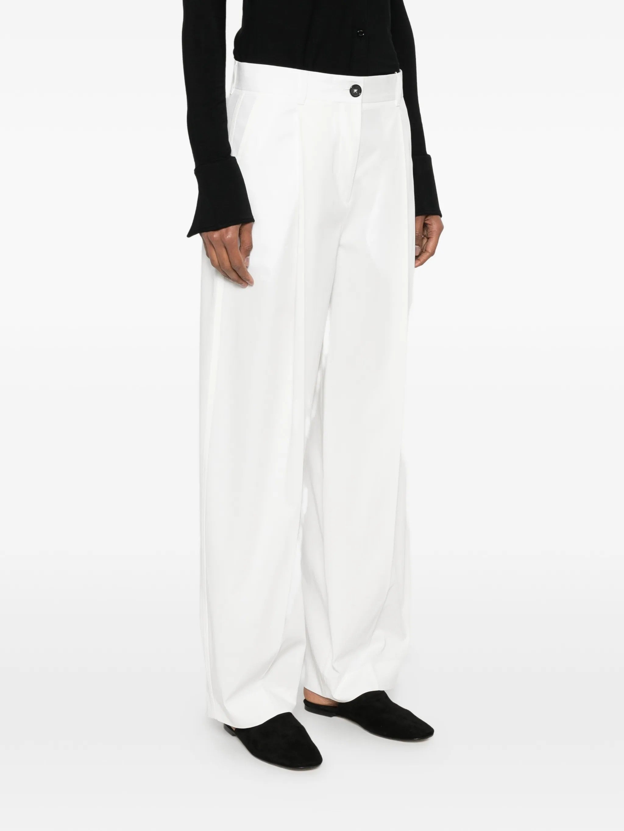 Toteme PANTALONI Bianco