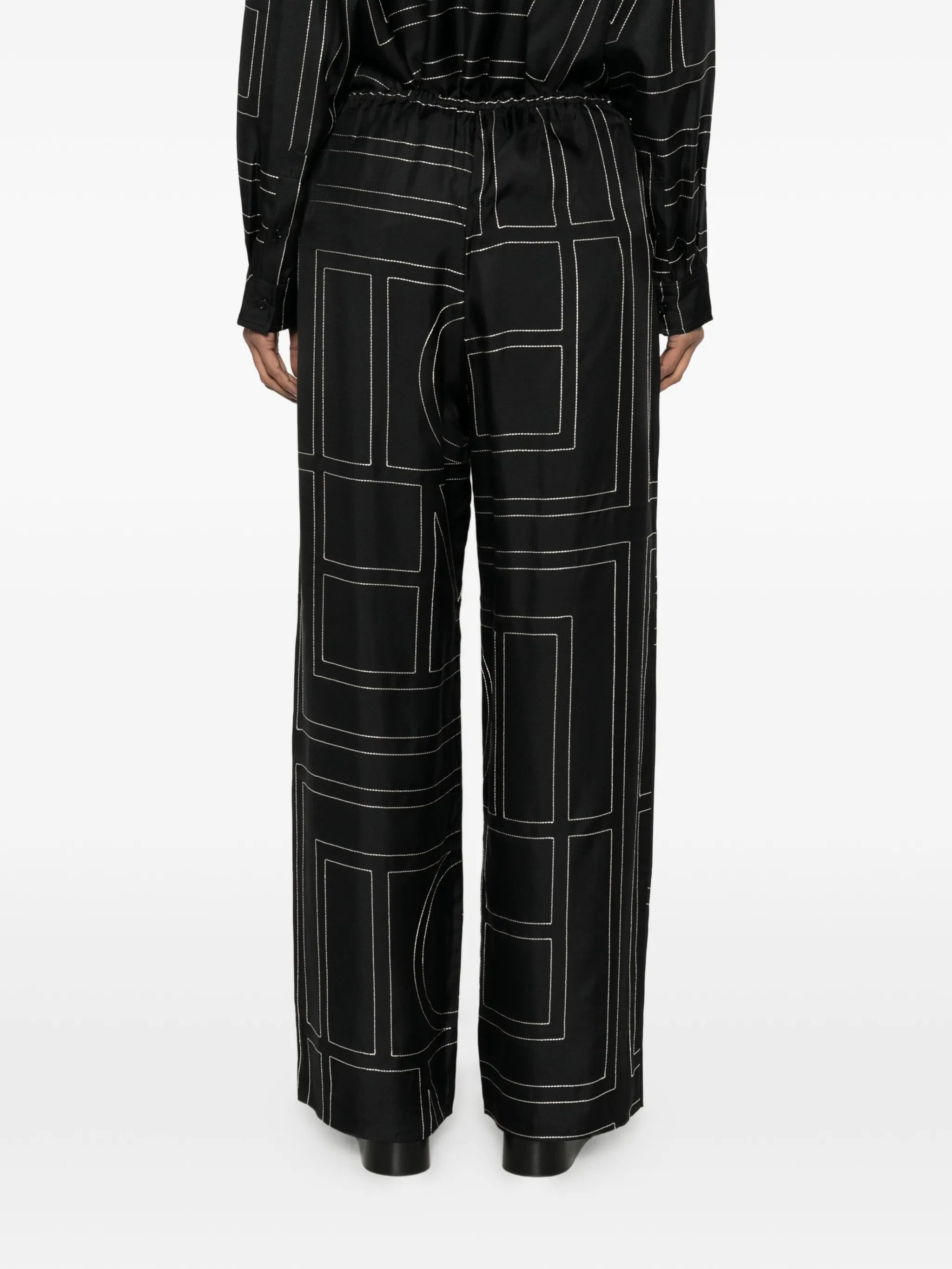 Toteme PANTALONI Nero