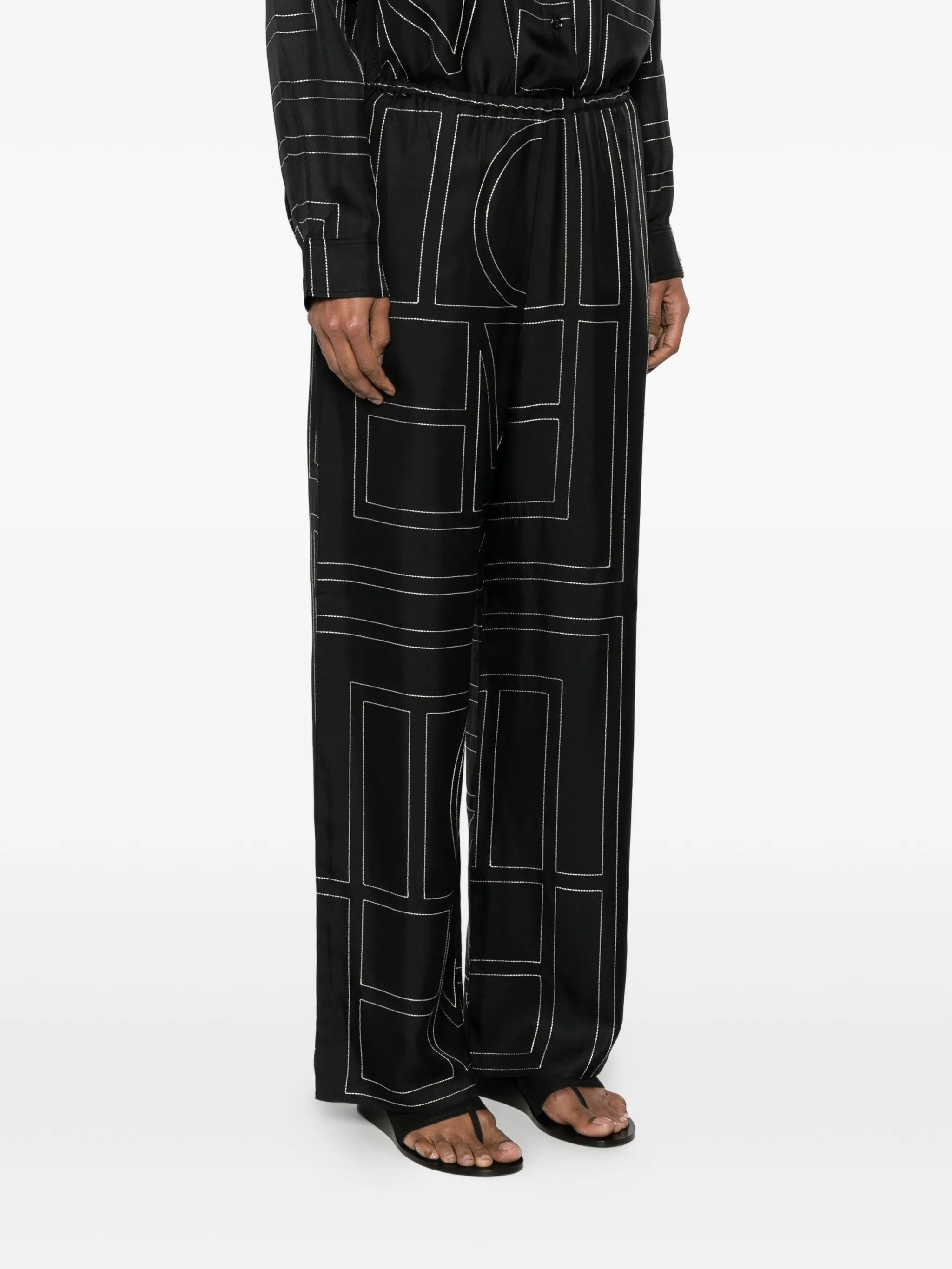 Toteme PANTALONI Nero