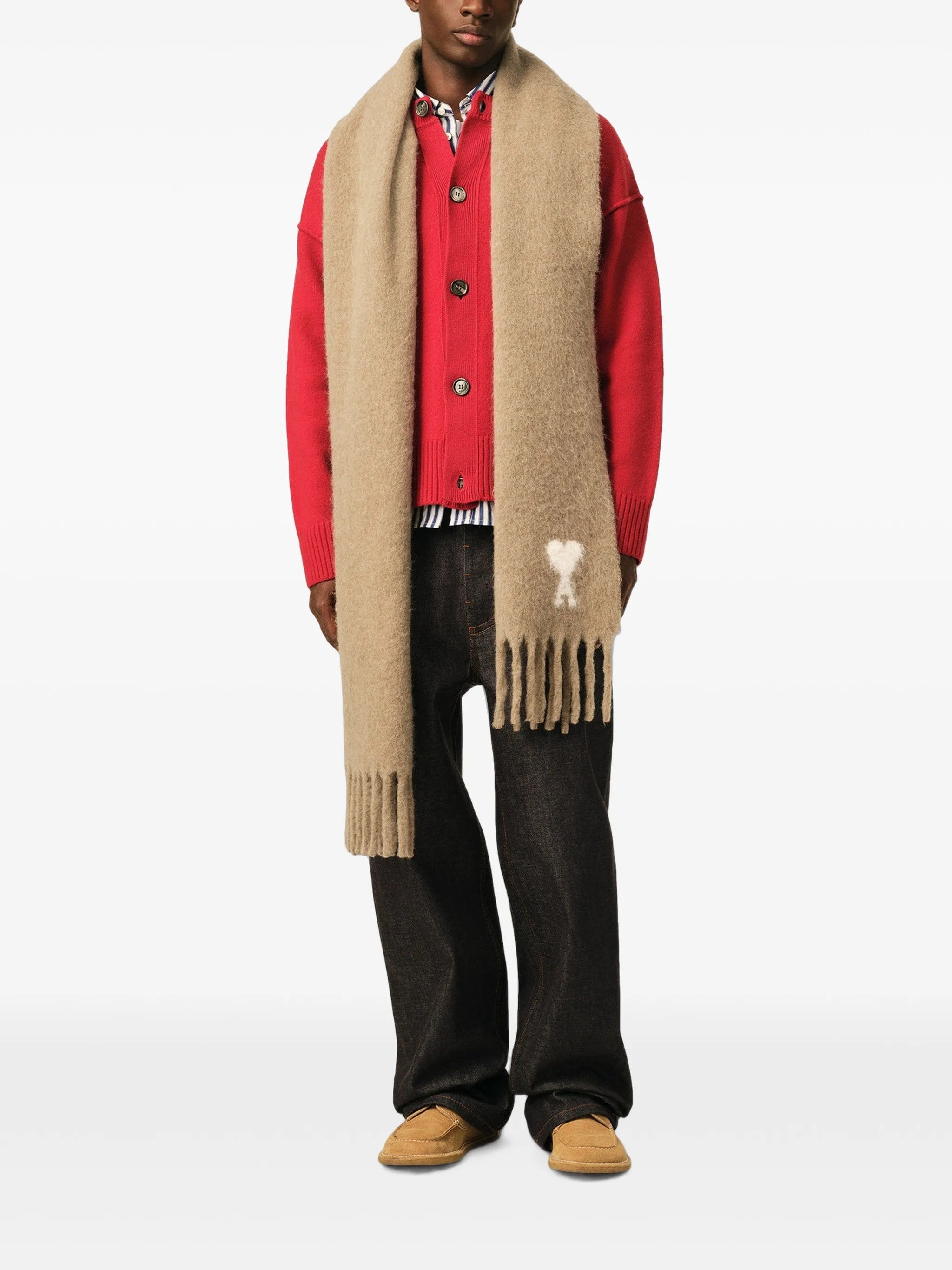 Ami Paris SCIARPE & STOLE Beige