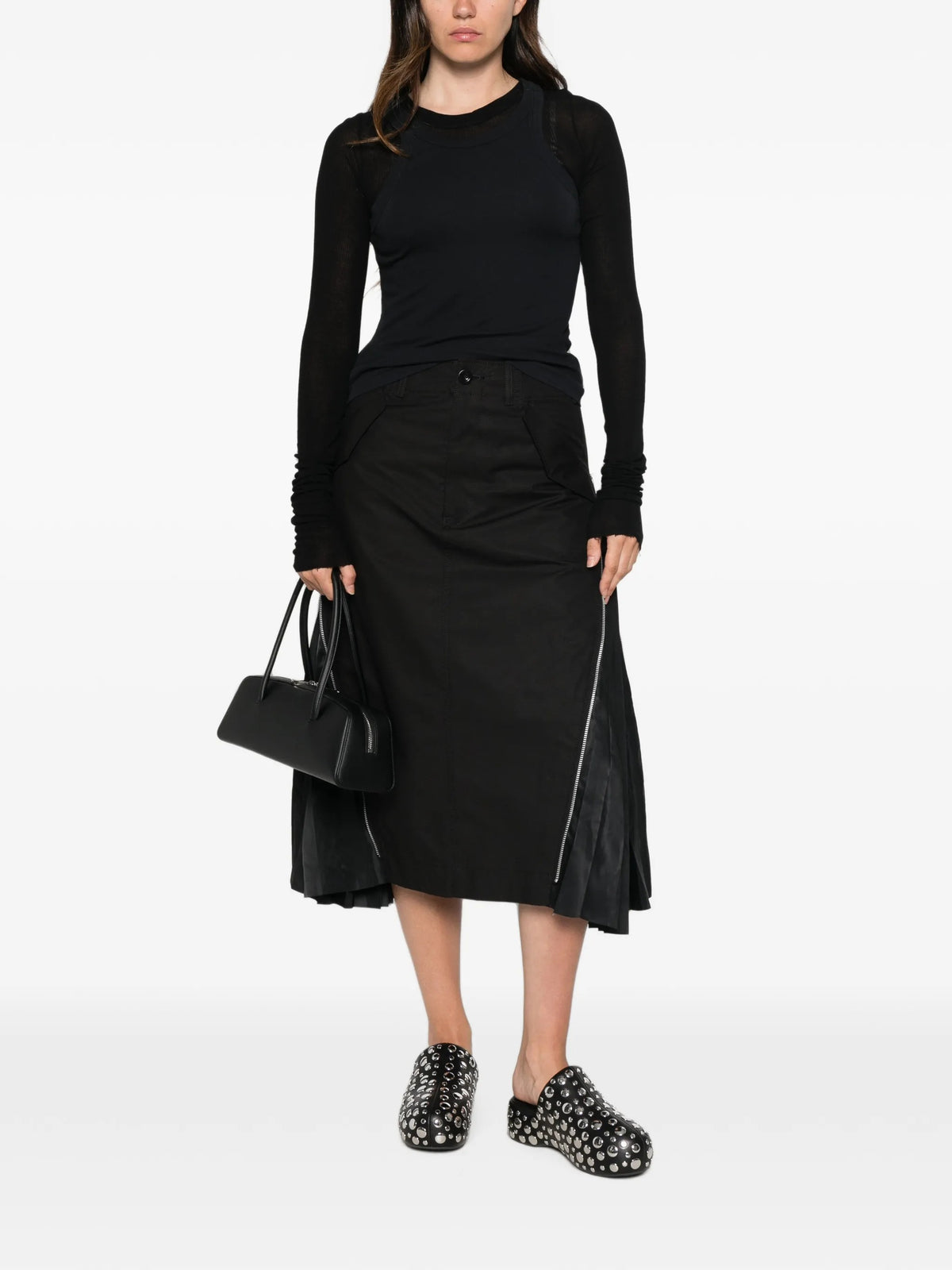 Sacai GONNE Nero